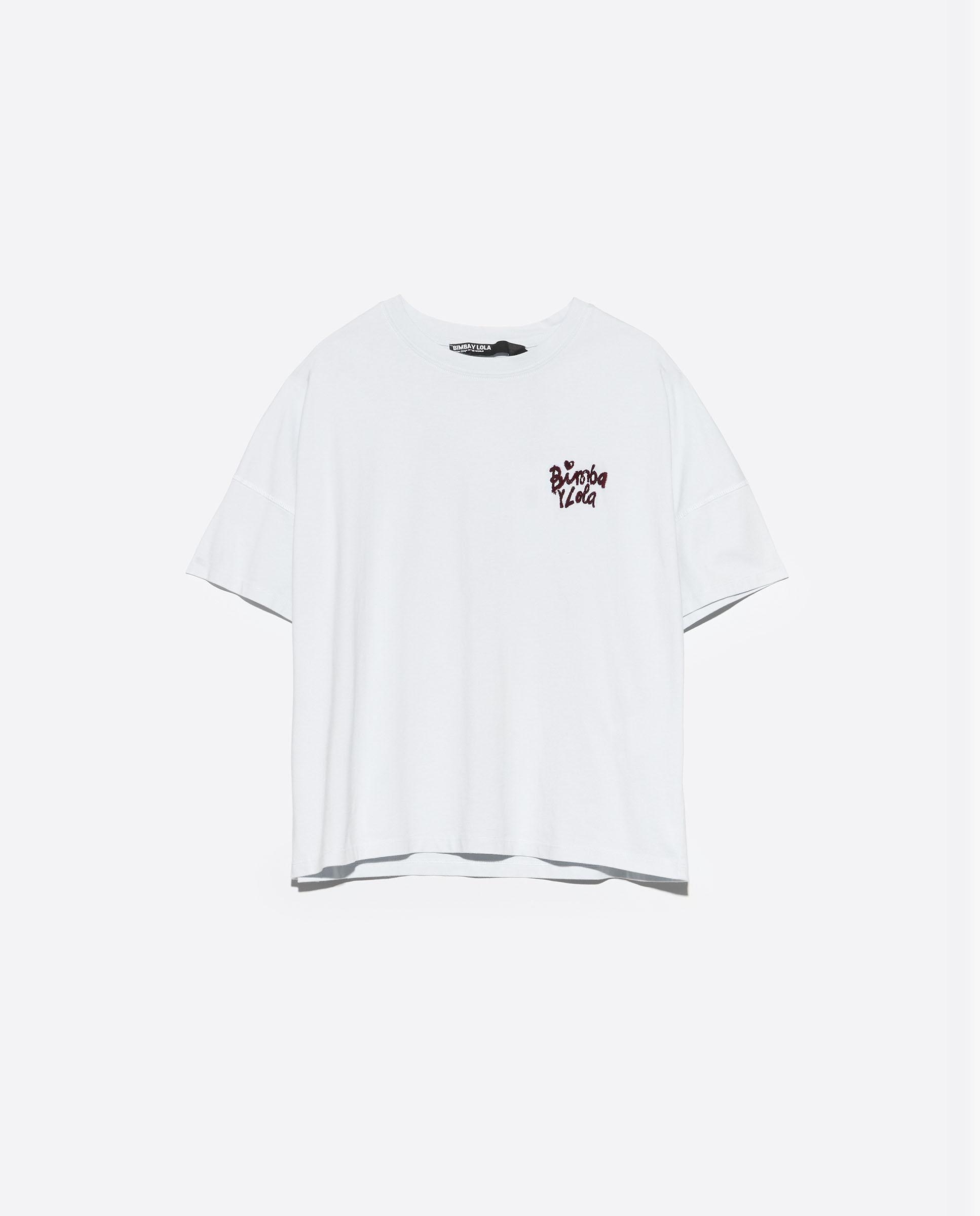T-shirt Boxy Algodão Azul-claro-5