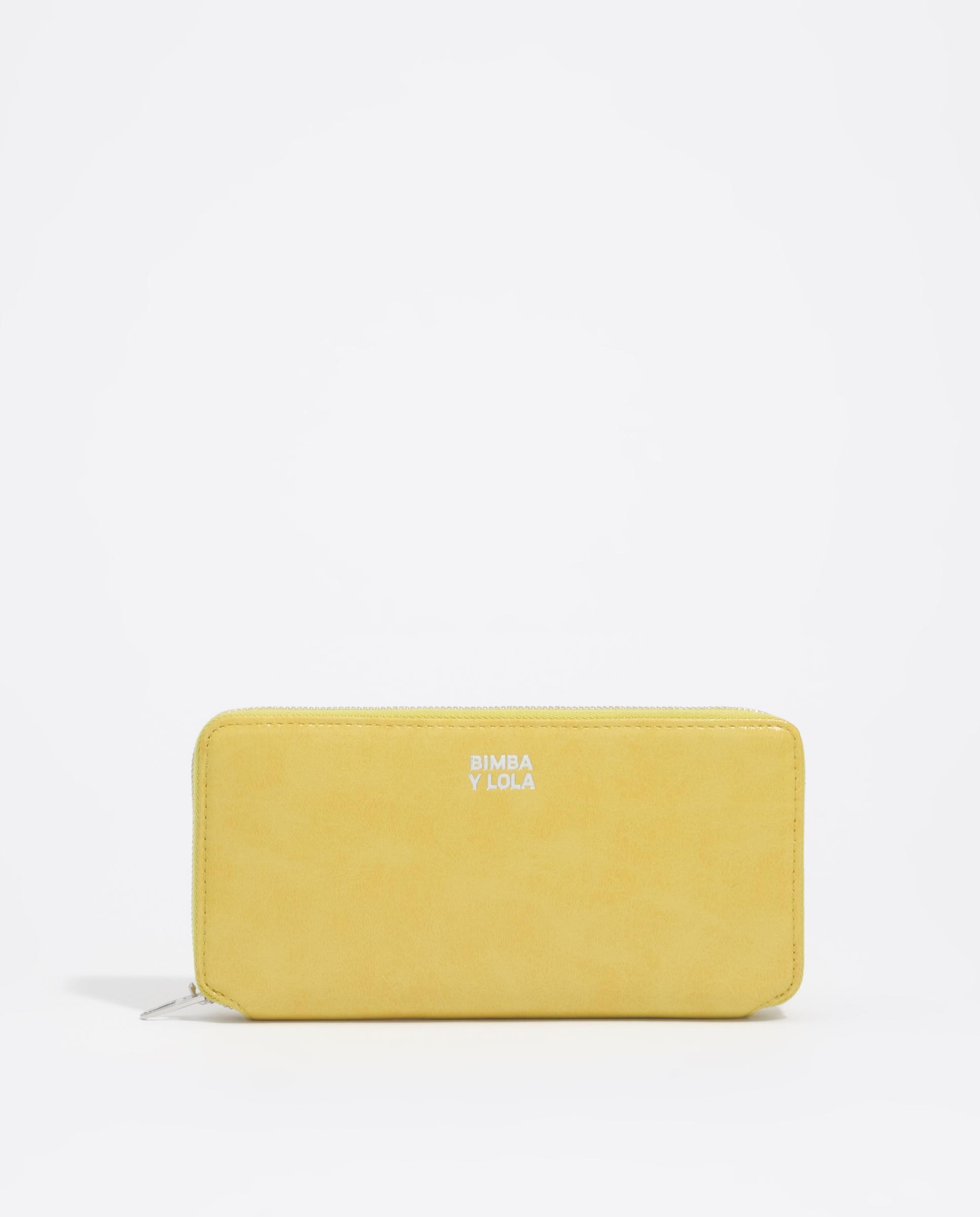 Imagem 0 de Carteira com Fecho Zip Grande Pele
