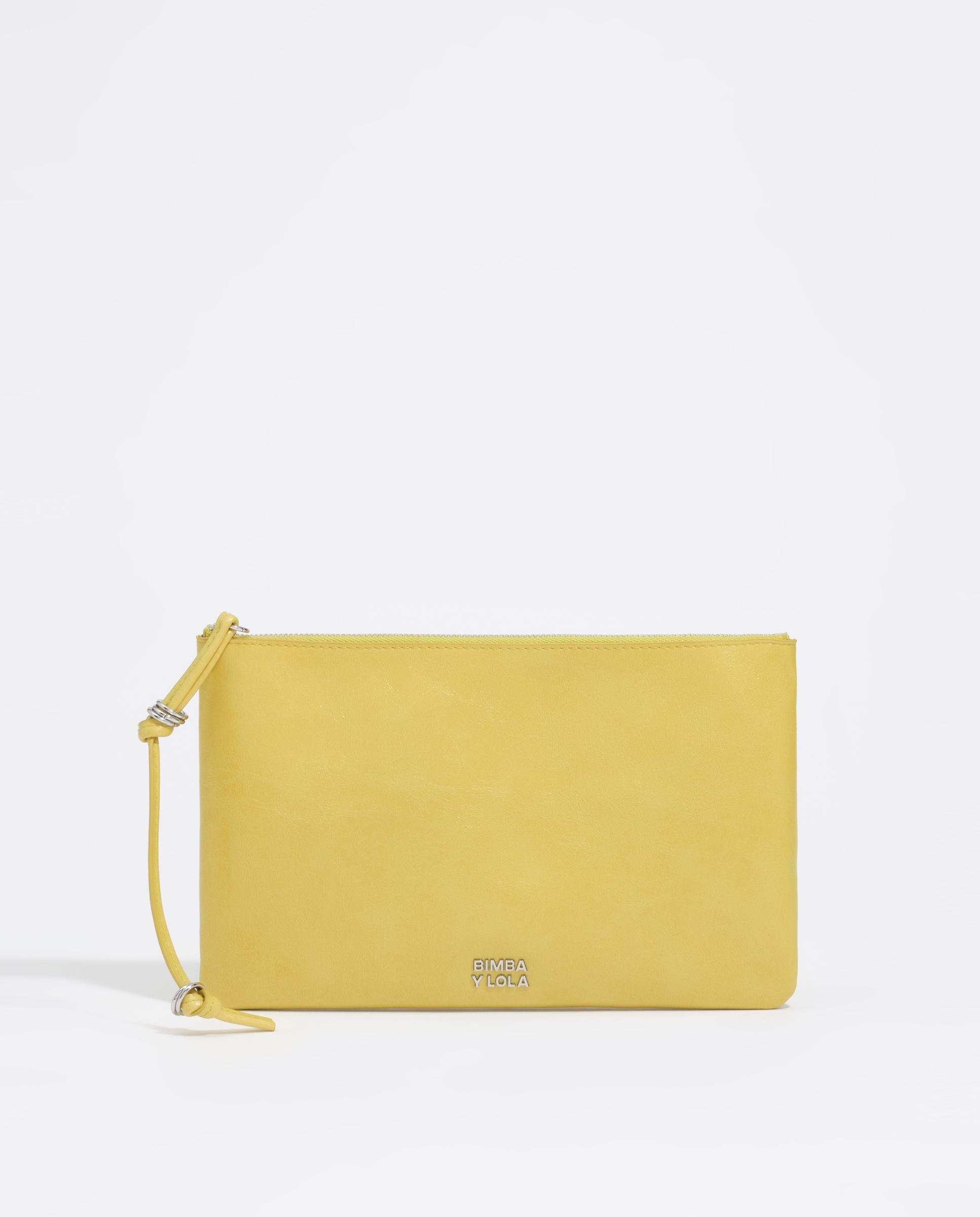 Imagem 0 de Necessaire Envelope com Fecho Zip Médio de Pele