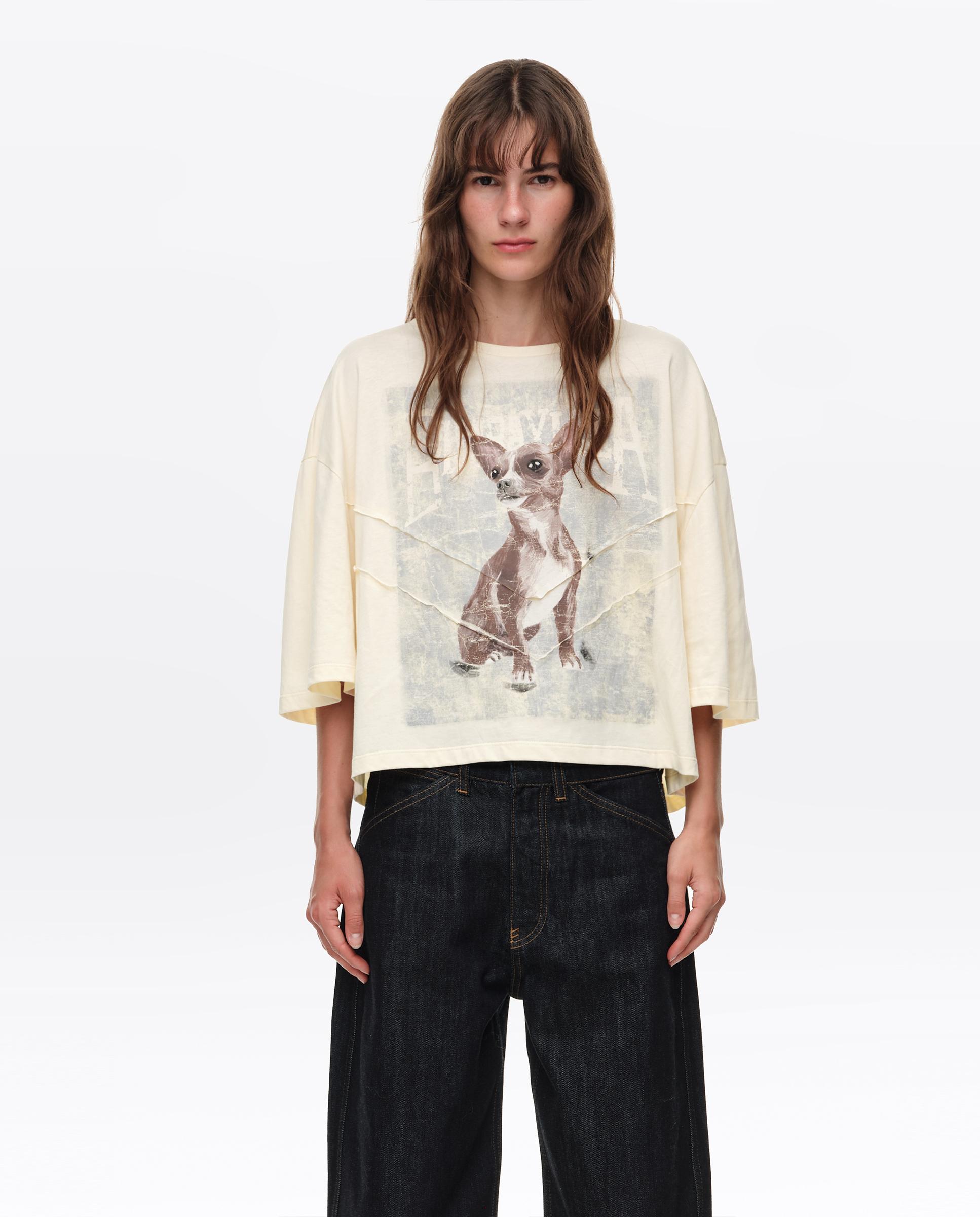 Imagem 0 de T-shirt Boxy Chihuahua