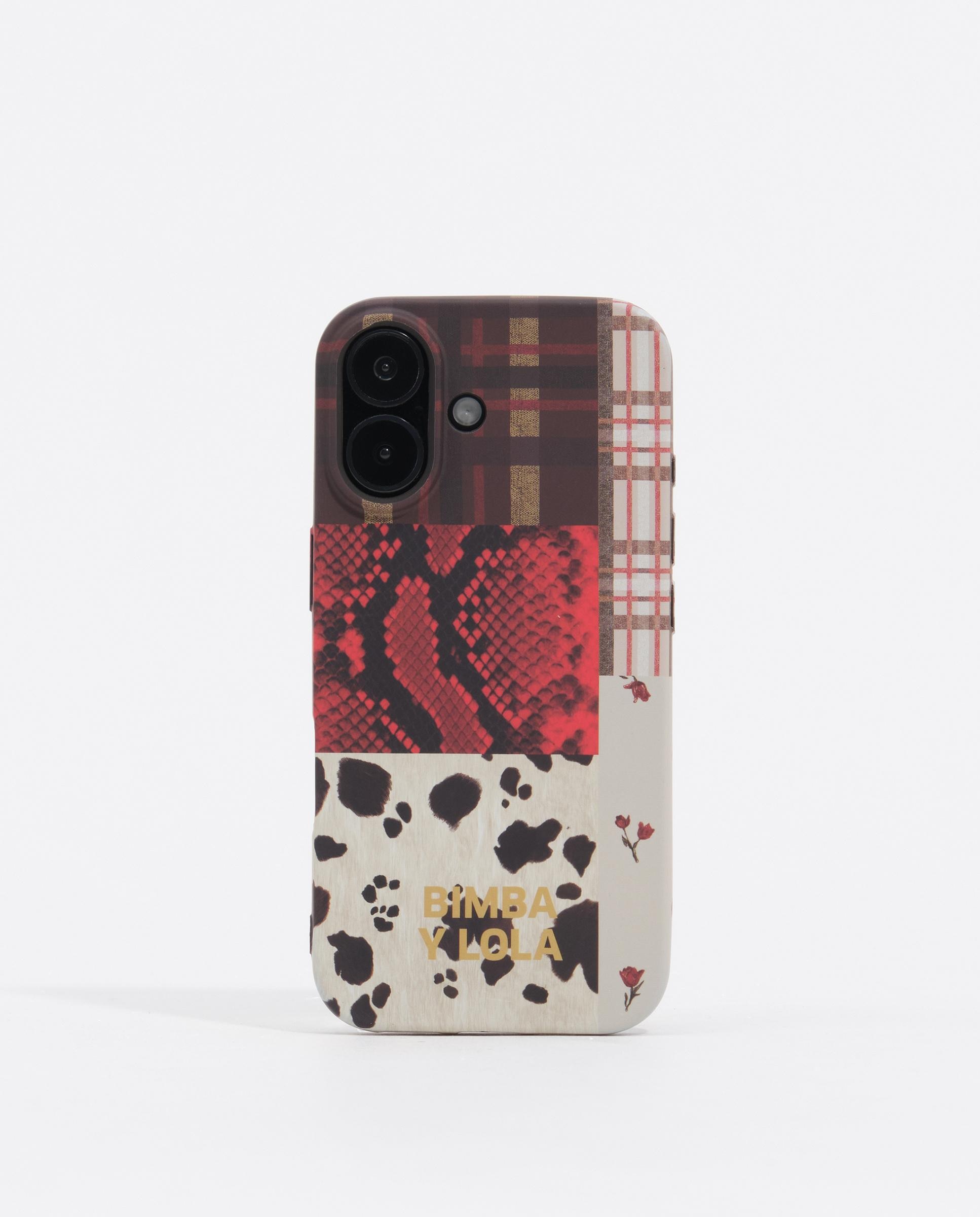 Imagem 0 de Capa Rígida Iphone 17 Patchwork Pitão