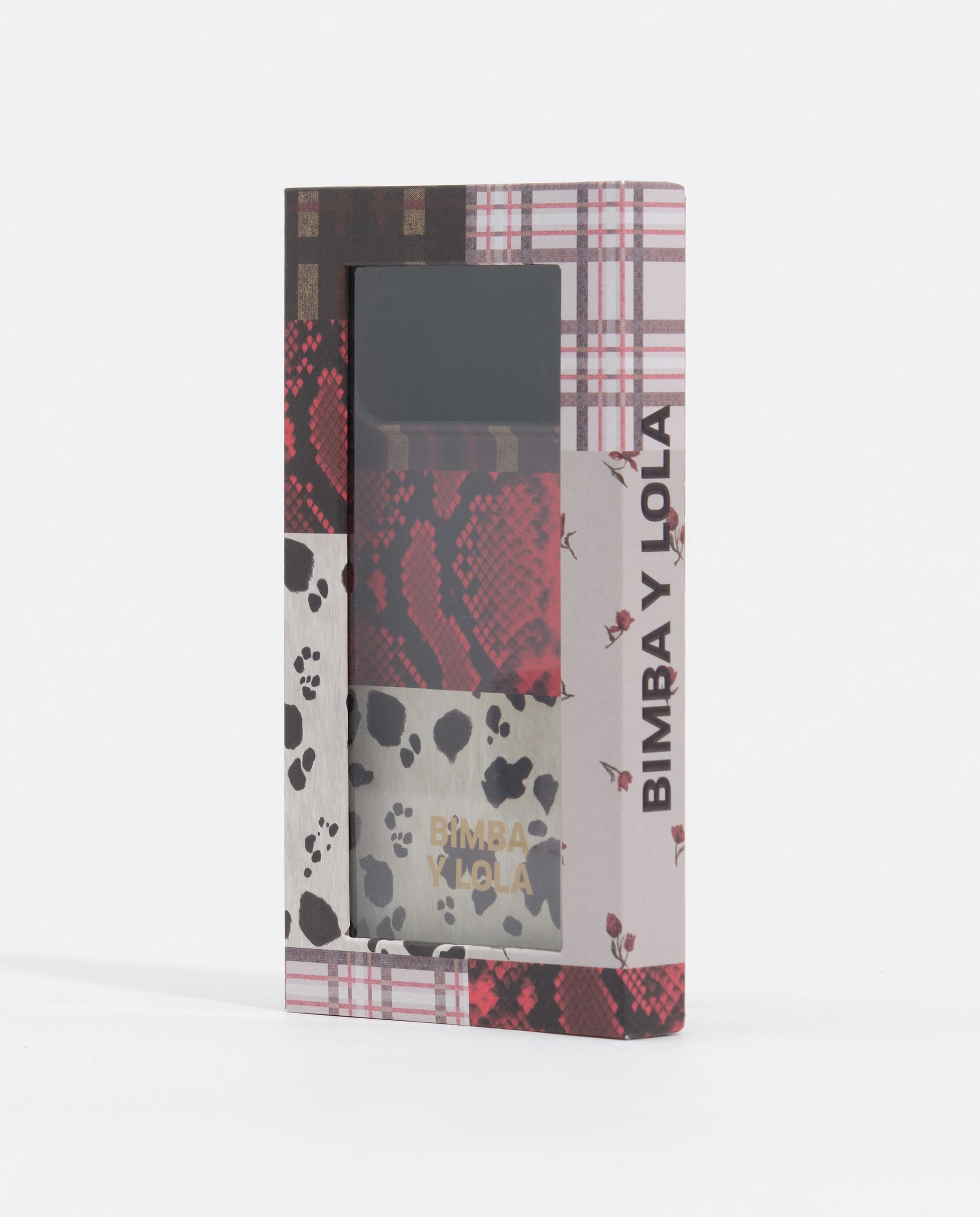 Capa Rígida Iphone 17 Pro Patchwork Pitão Vermelho-2