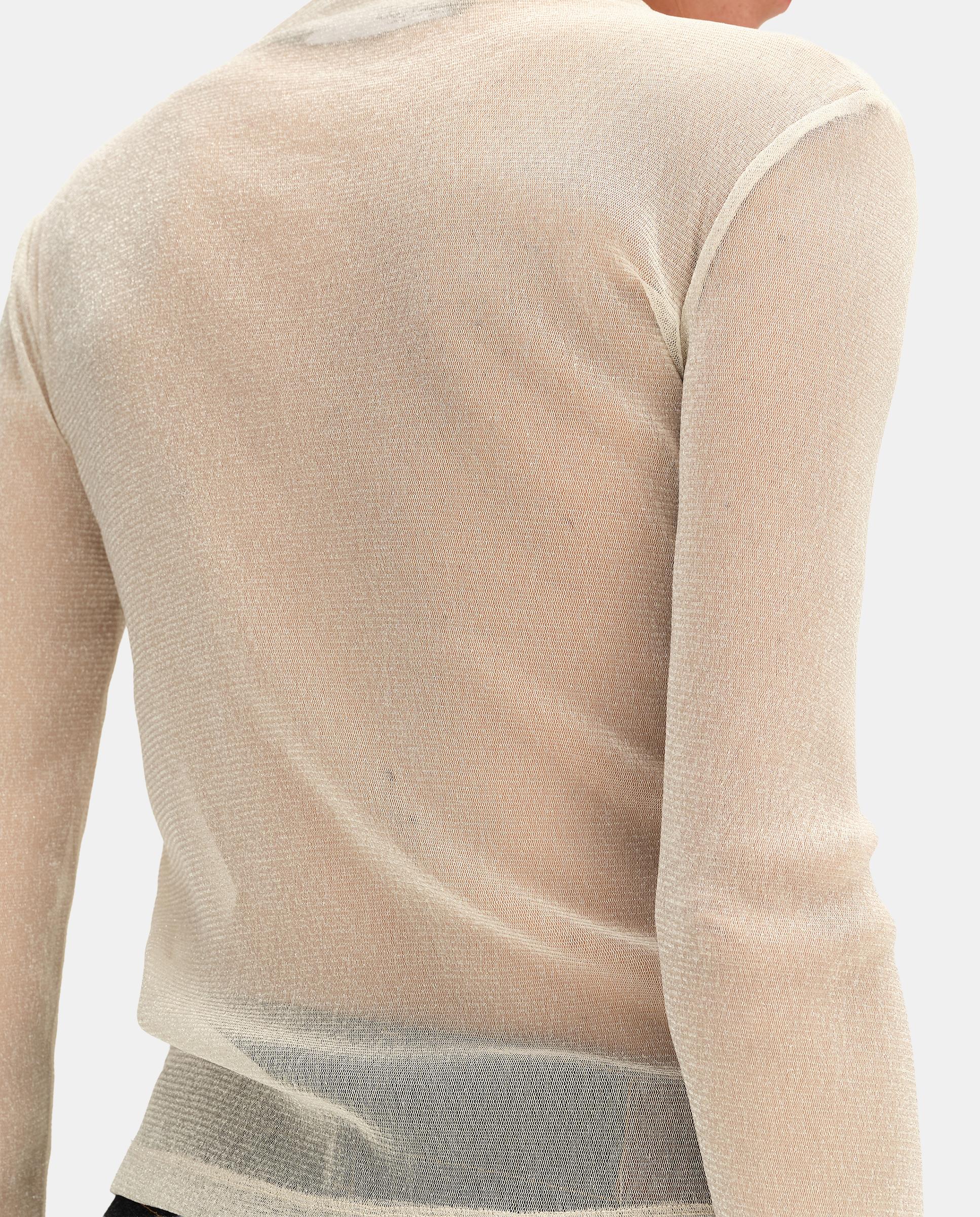 T-shirt Lurex Franzida Marfim-4