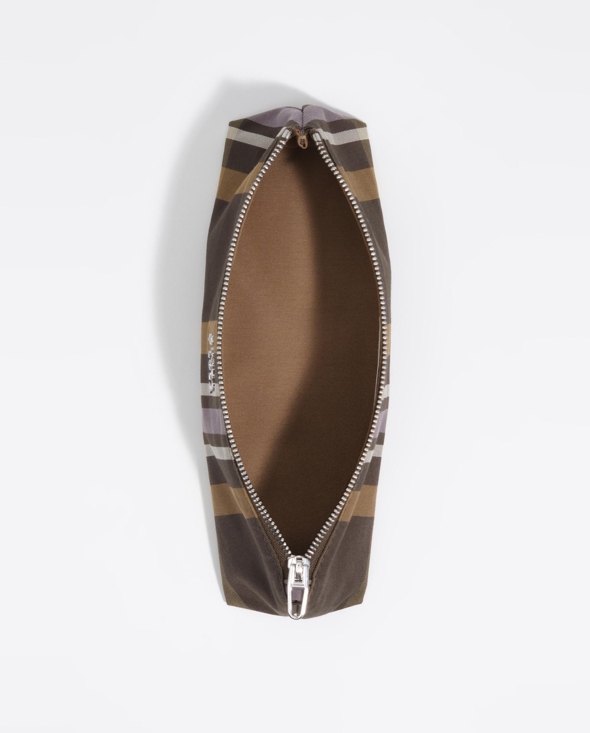 Estojo Jacquard com Fecho Zip Verde-2