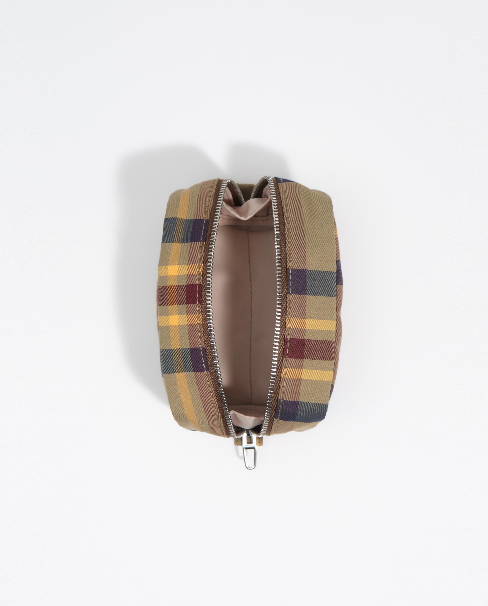 Necessaire Mini Jacquard Grená-3