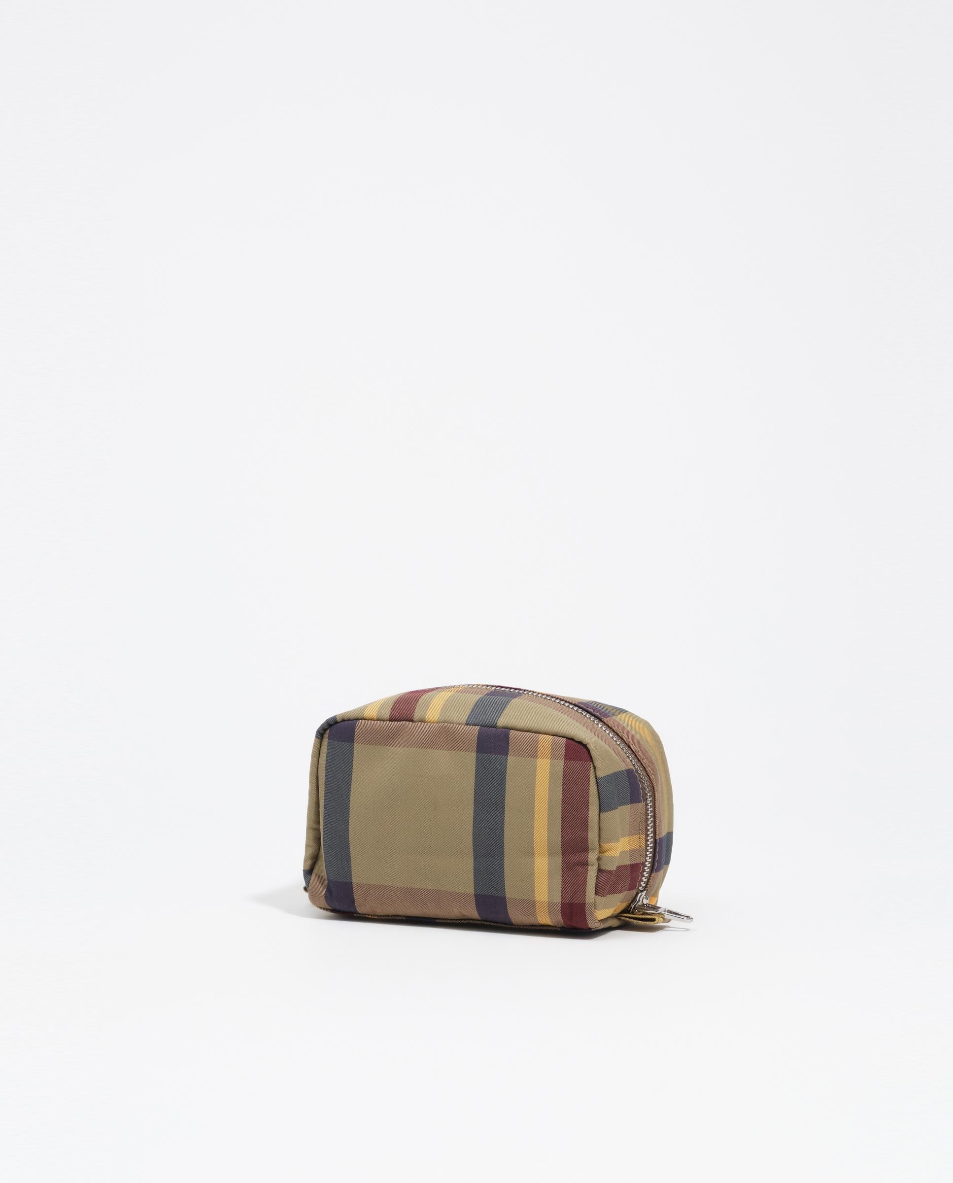 Necessaire Mini Jacquard Grená-4