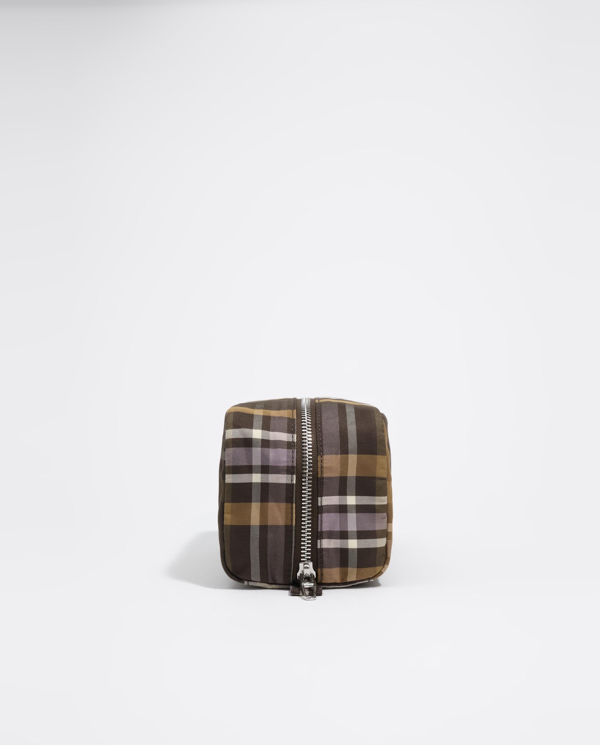 Necessaire Pequeno Jacquard Verde-2