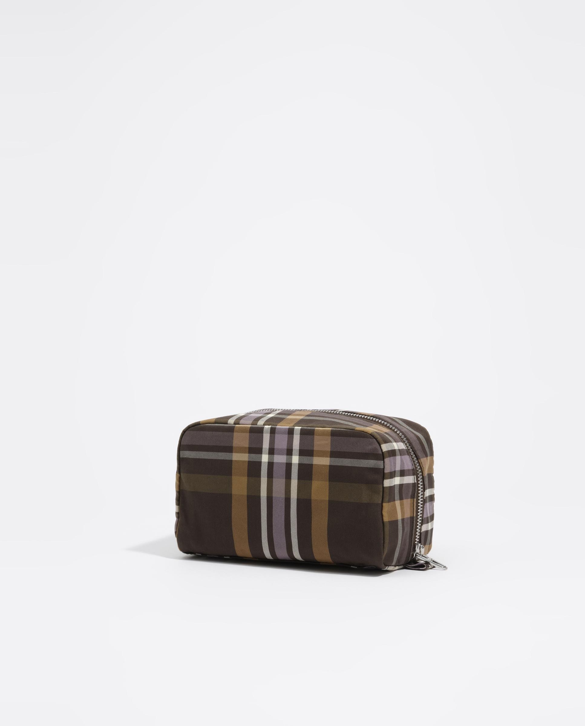 Necessaire Pequeno Jacquard Verde-4