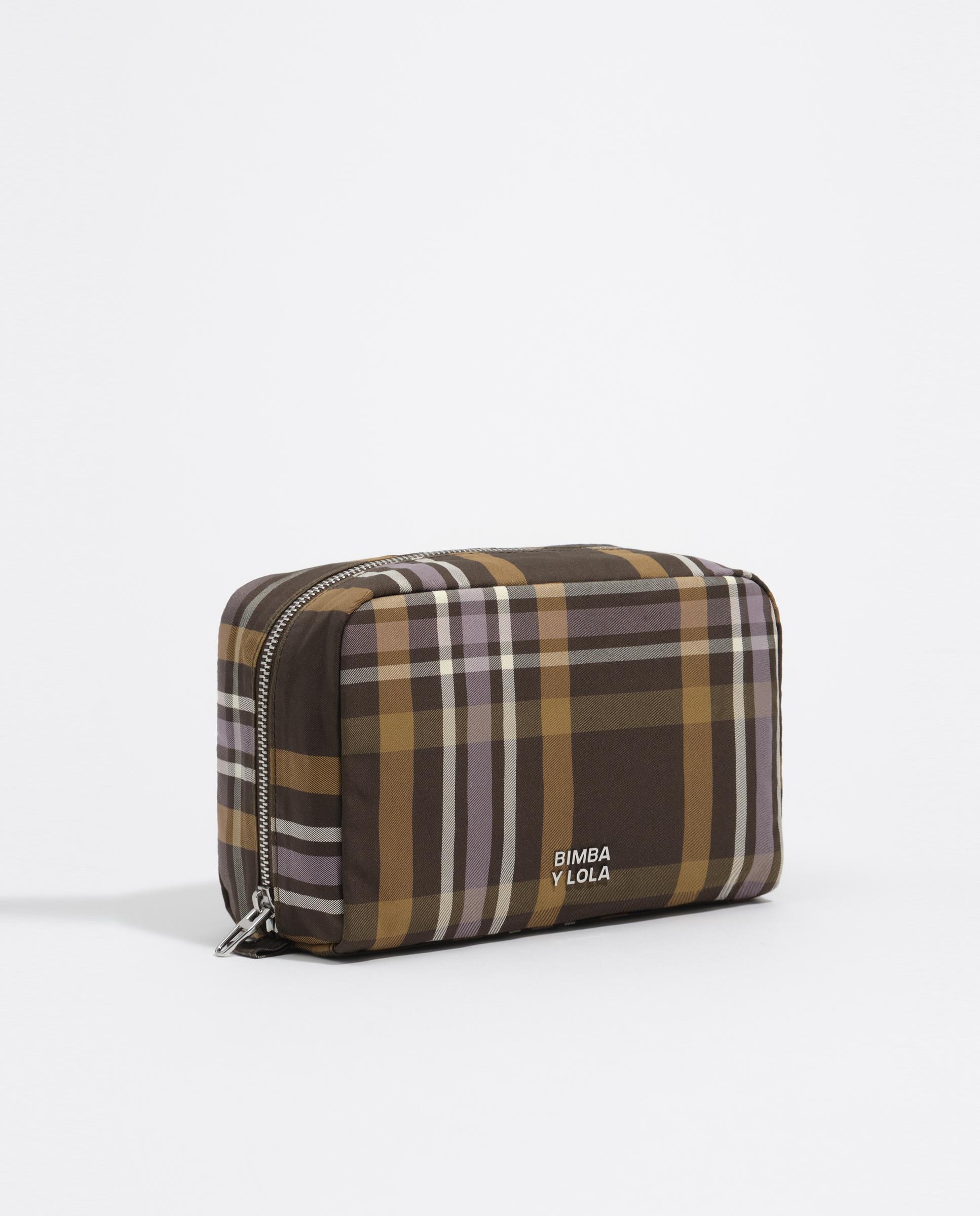 Necessaire Médio Jacquard Verde-5