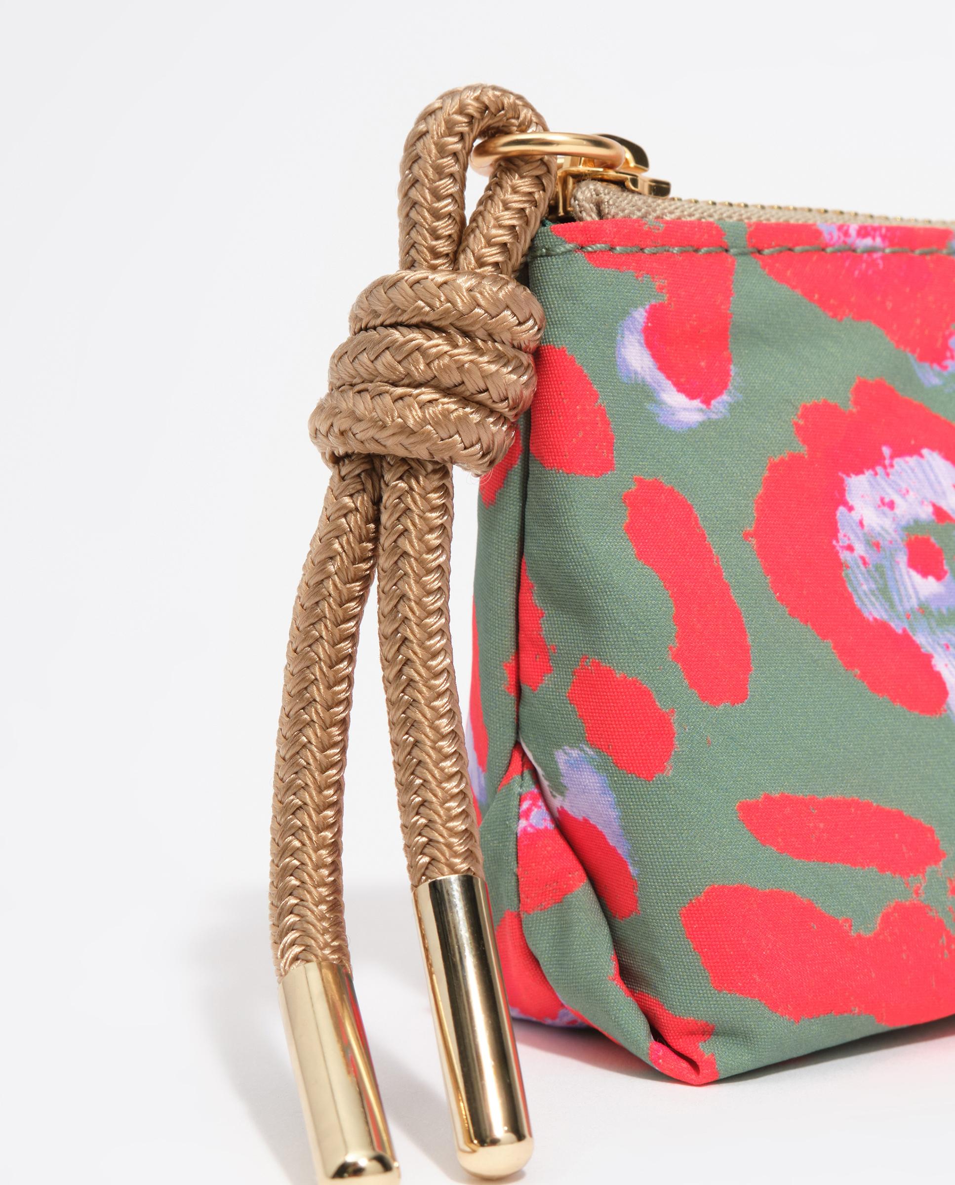 Porta-moedas de Nylon Leopard Basil Multicolor-3