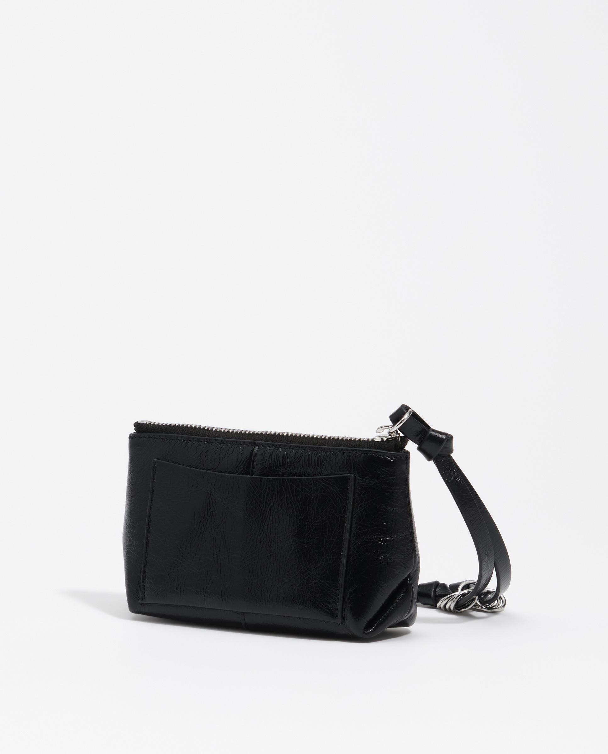 Porta-moedas Pele com Fecho Zip Branco-marfim-4