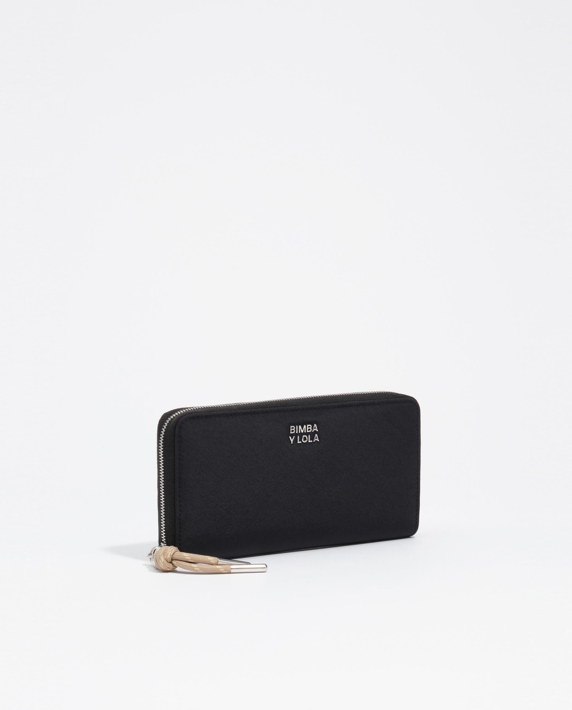 Carteira Grande Nylon Preto-5