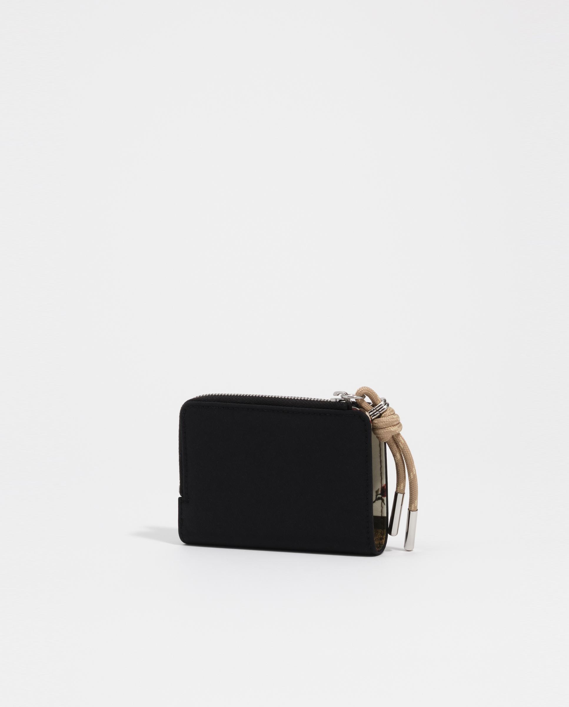 Carteira Compacta Nylon Preto-4