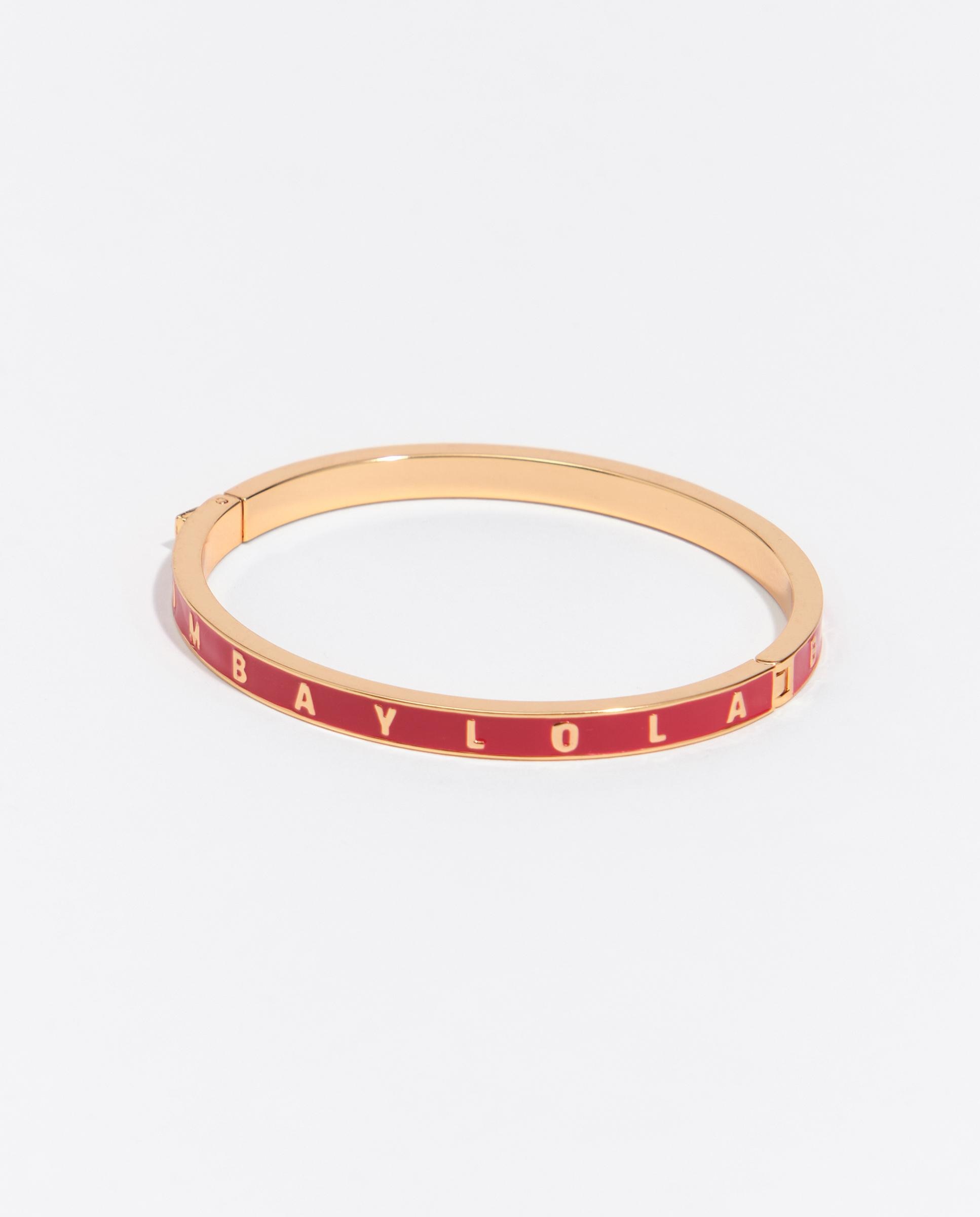 Imagem 0 de Pulseira Rígida com Logo