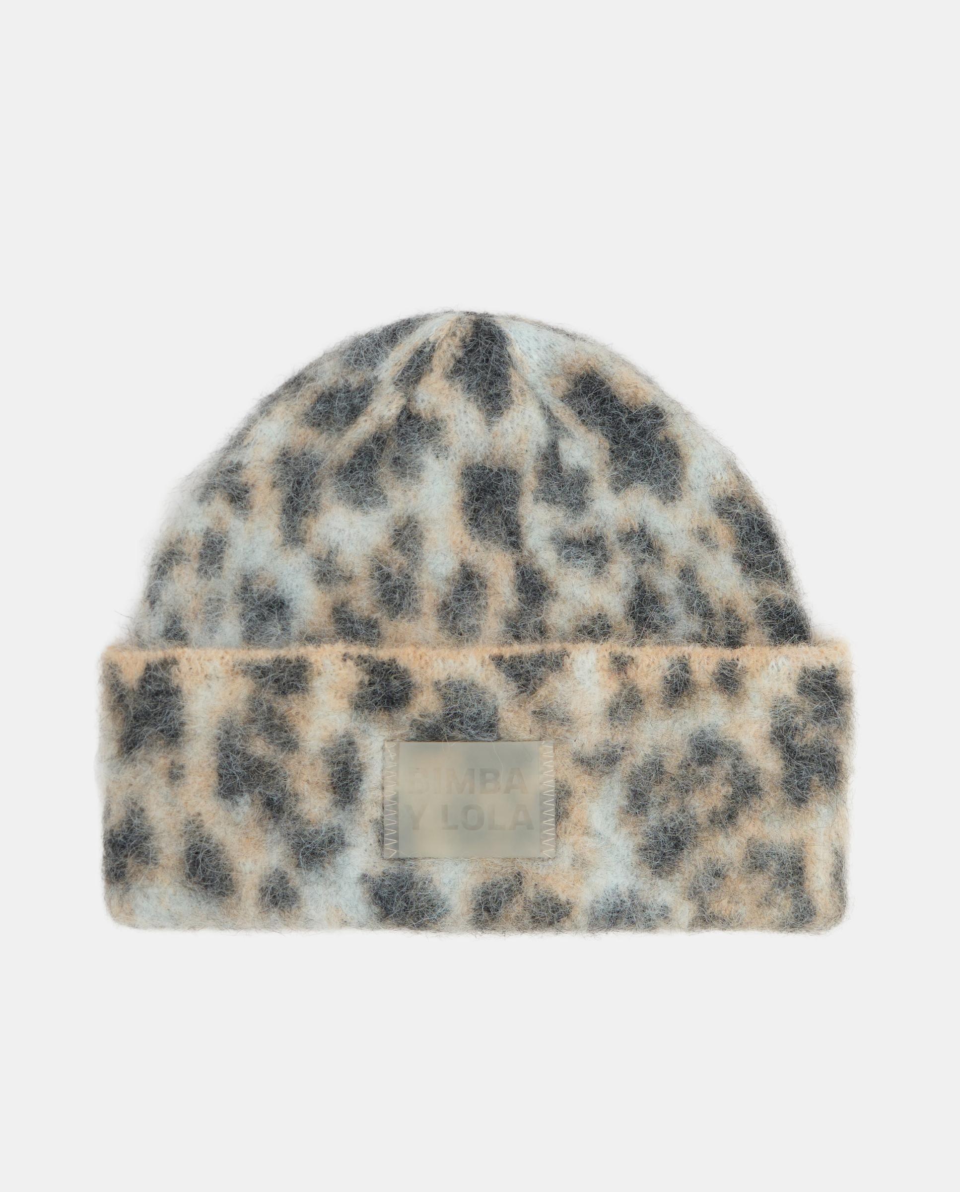 Imagem 1 de Chapéu de Malha Jacquard Leopard