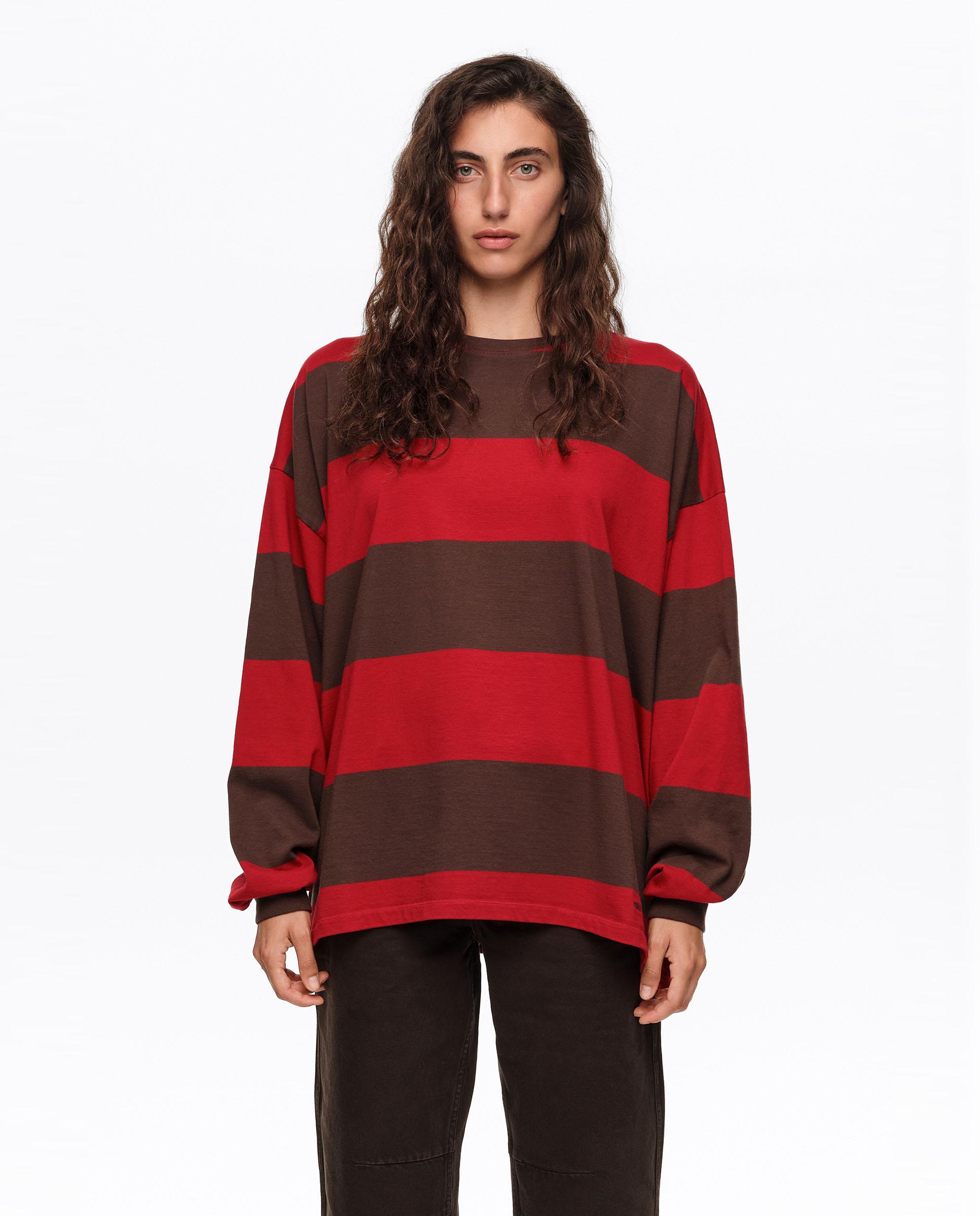 Imagem 0 de T-shirt Oversize Às Riscas