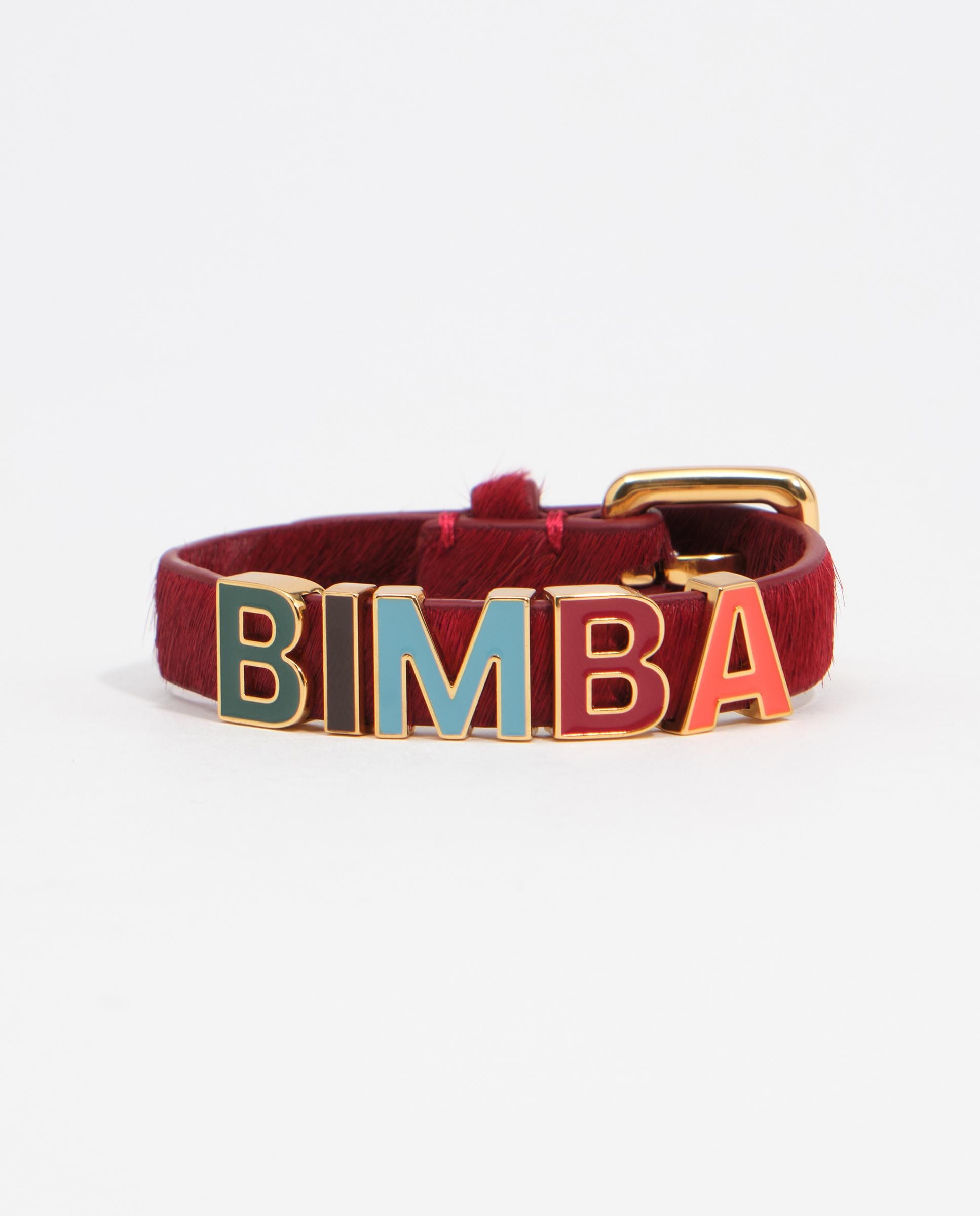 Pulseira Correia Pelo Logo Bordeaux-3