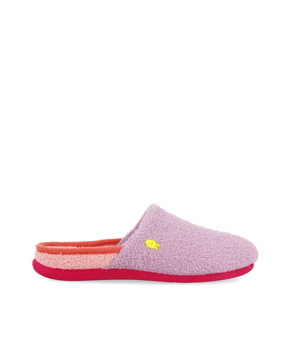 Chinelos femininos de casa aberta com material reciclado · Hot