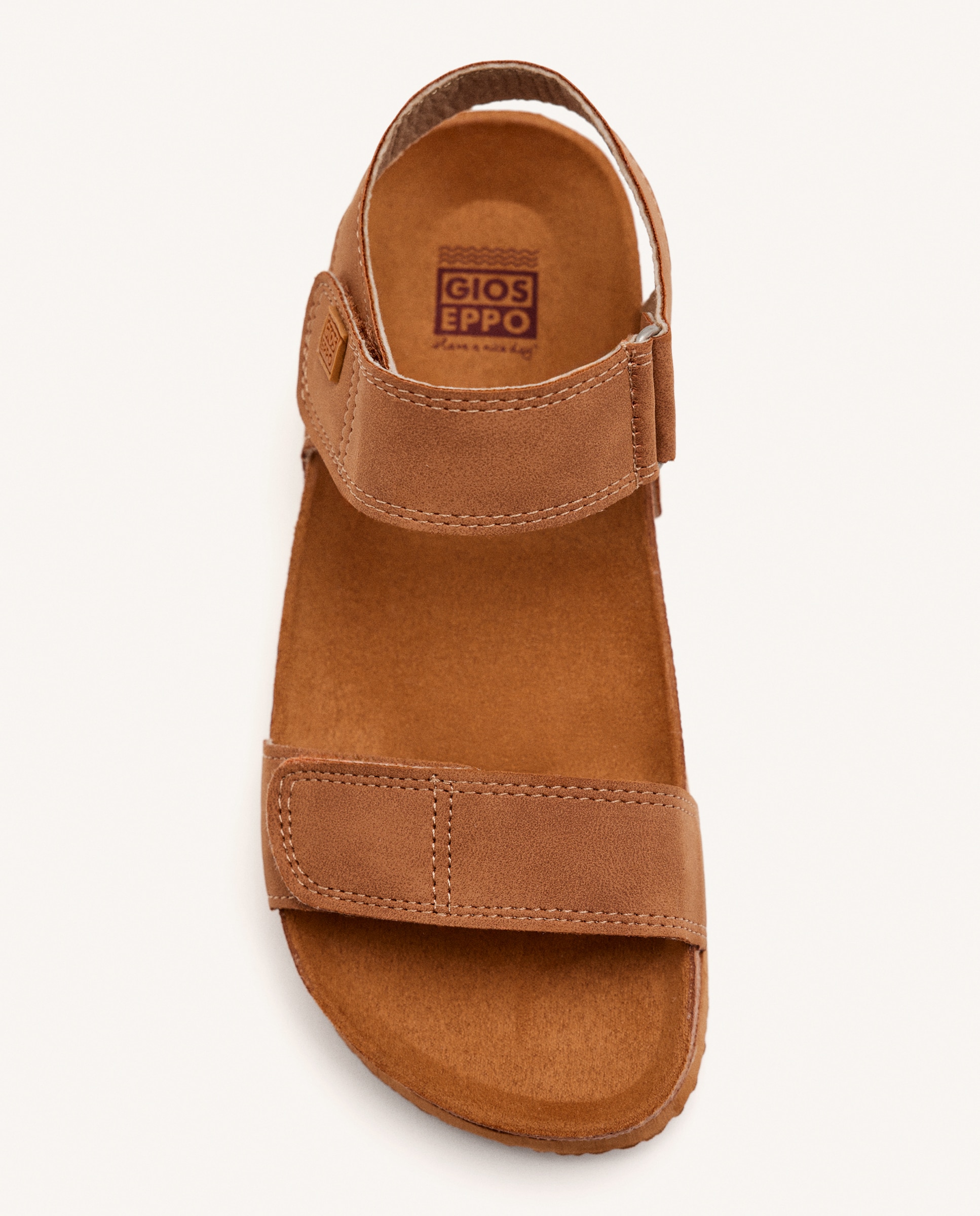Sandálias Abertas Infantil Estilo Bio com Velcro Gioseppo Couro-3