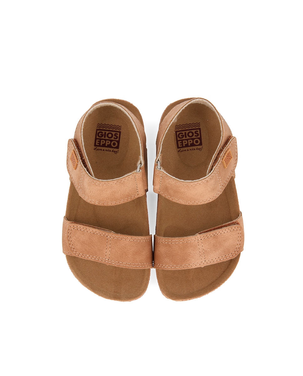 Sandálias Abertas Infantil Estilo Bio com Velcro Gioseppo Couro-5