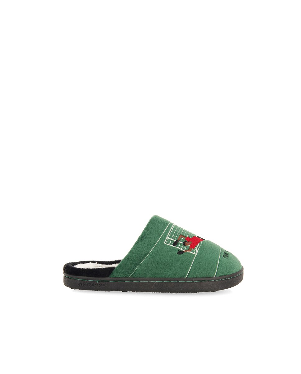 Imagem 0 de Pantufas Abertas Infantil com Estampado e Acolchoadas