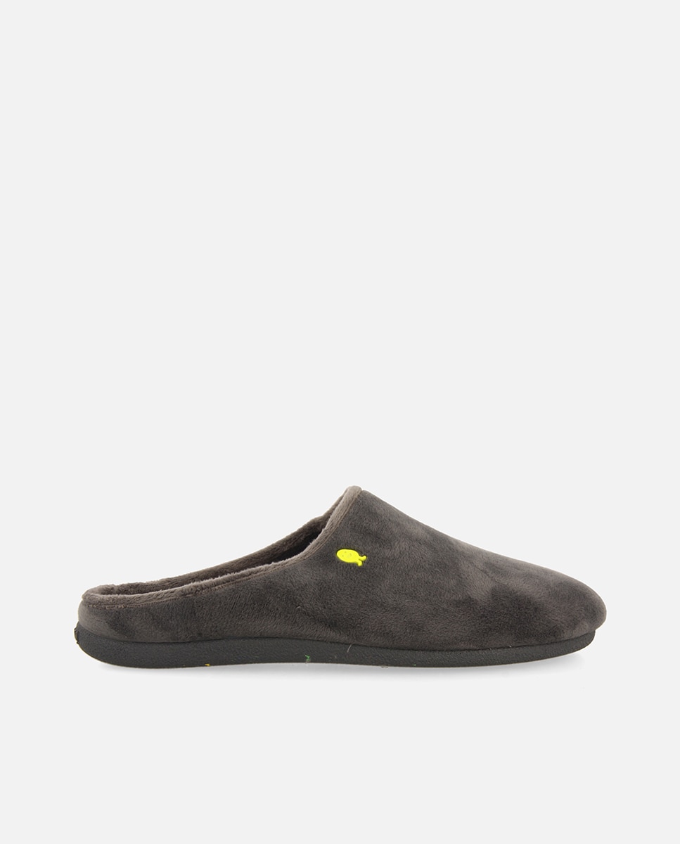 Imagem 0 de Pantufas de Pelo com Rebordo em Cor em Contraste