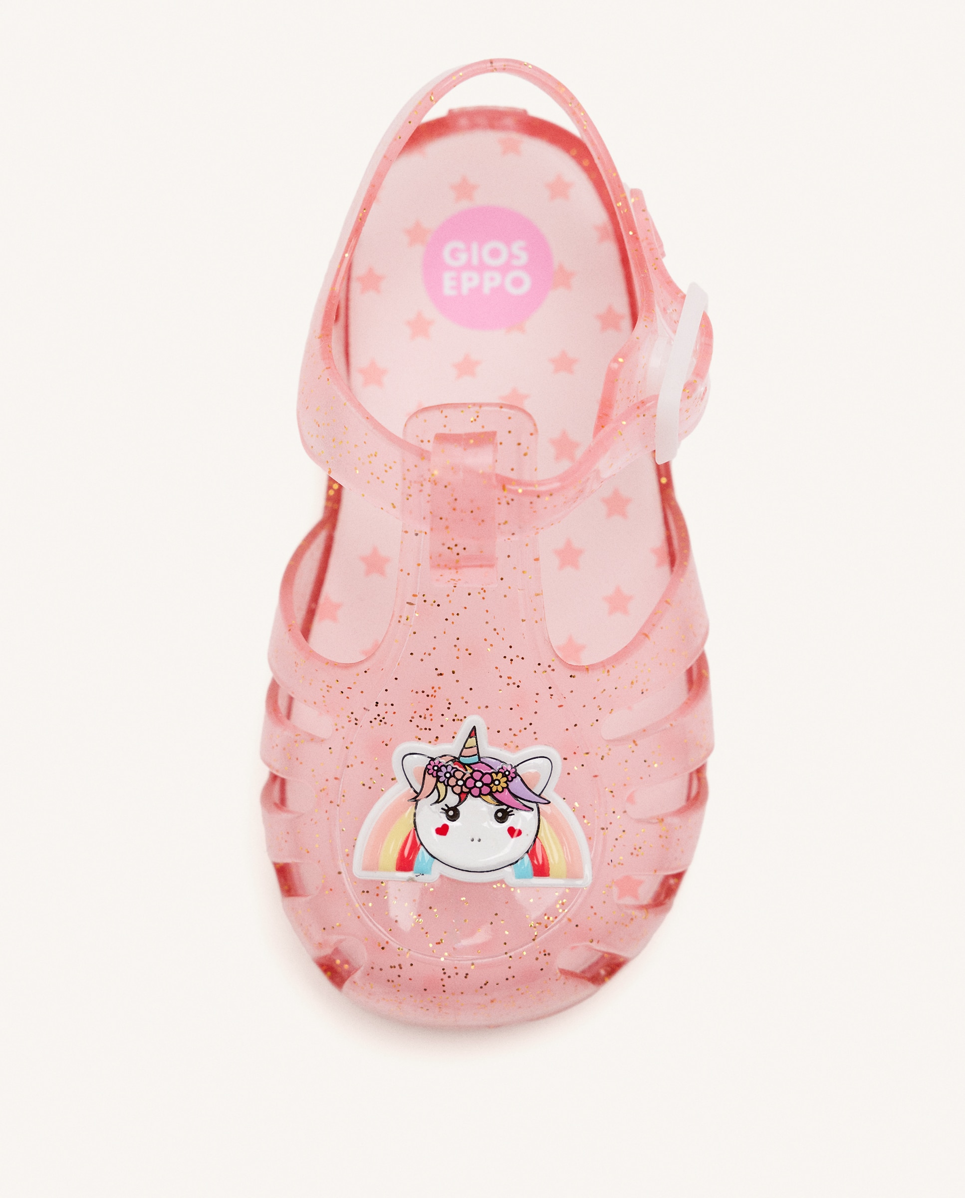 Cangrejeras Infantil com Desenho de Unicórnio Gioseppo Rosa-3