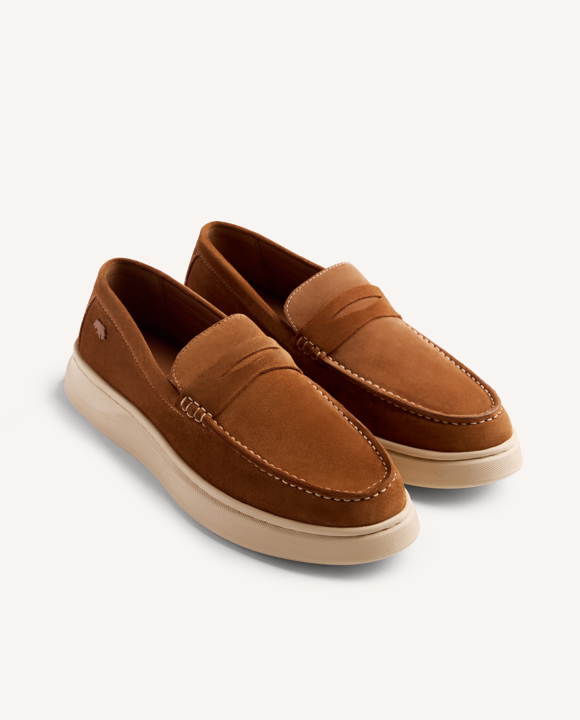 Mocassins de Pele com Plataforma com Detalhe de Antifaz e Palmilha Acolchoada Couro-2