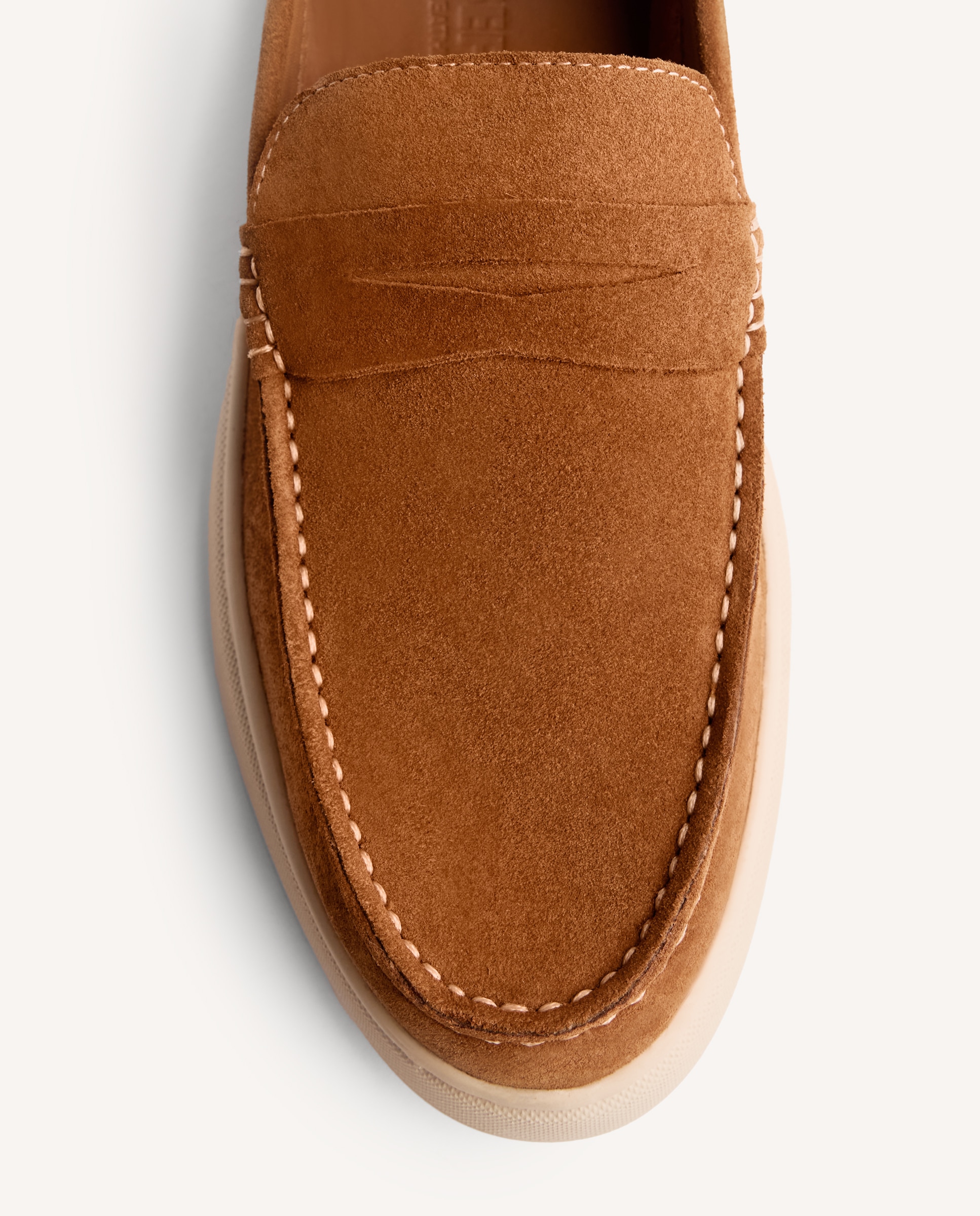 Mocassins de Pele com Plataforma com Detalhe de Antifaz e Palmilha Acolchoada Couro-3