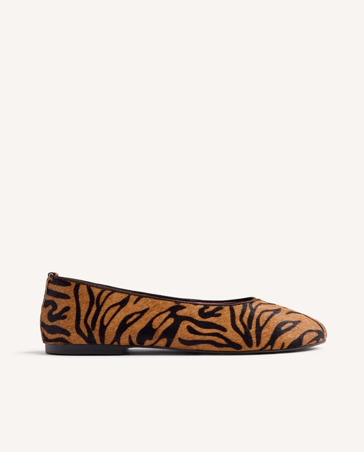 Imagem 0 de Sabrinas de Pele com Estampado Animal Print