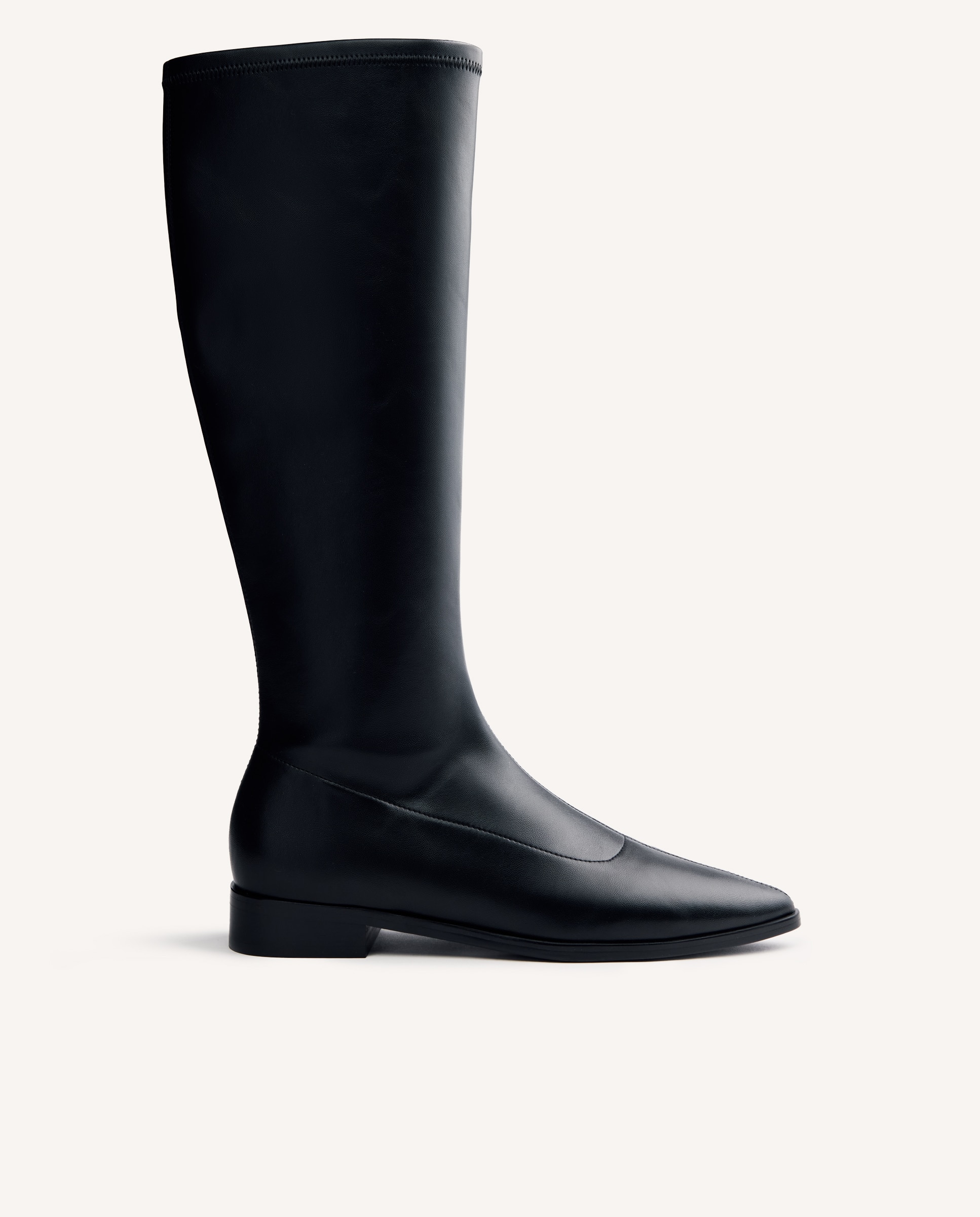Imagem 0 de Botas Elásticas de Cano Alto com Palmilha Acolchoada