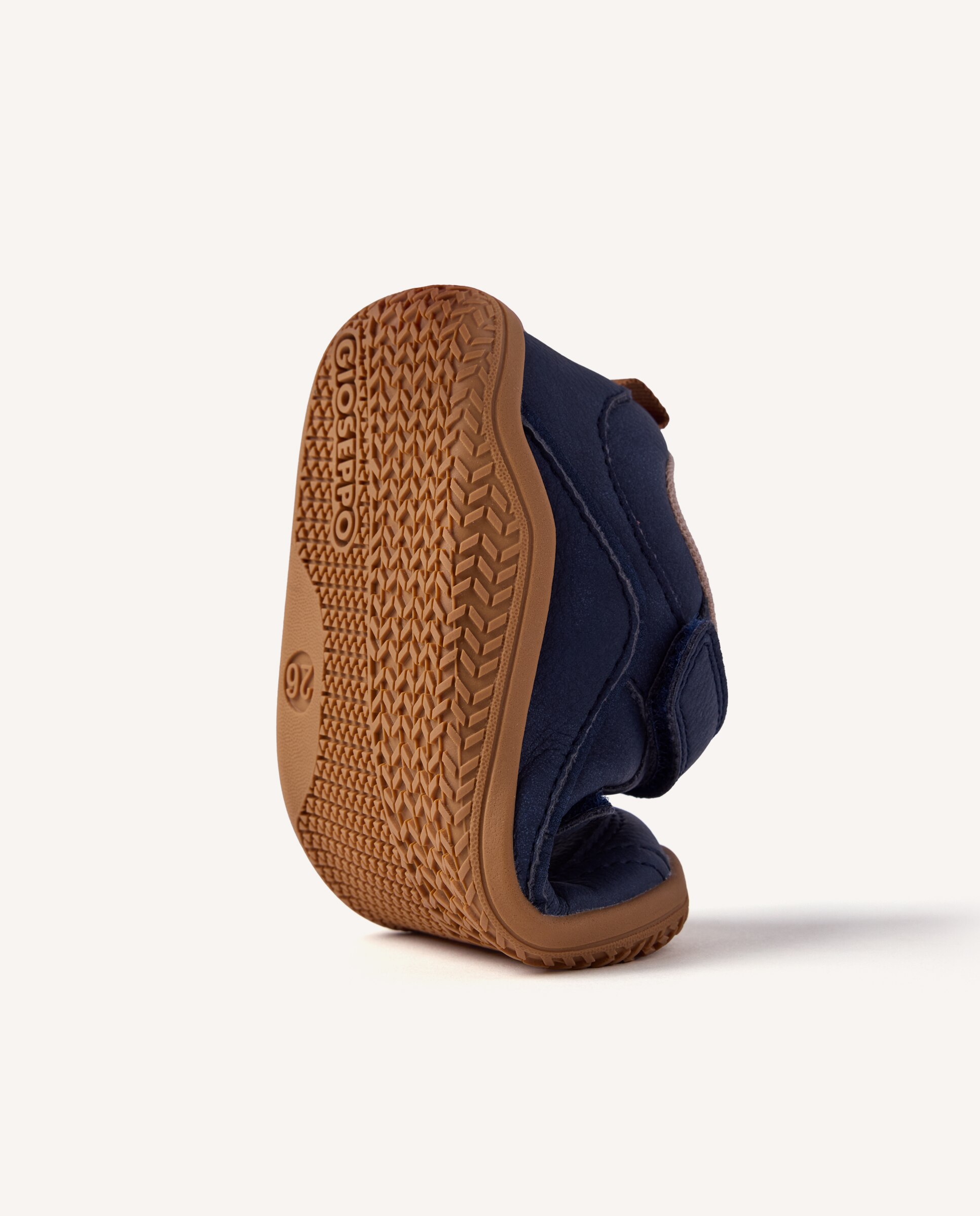 Sapatilhas Desportivas Infantil com Fecho Duplo Colegiais Barefoot Marinho-9