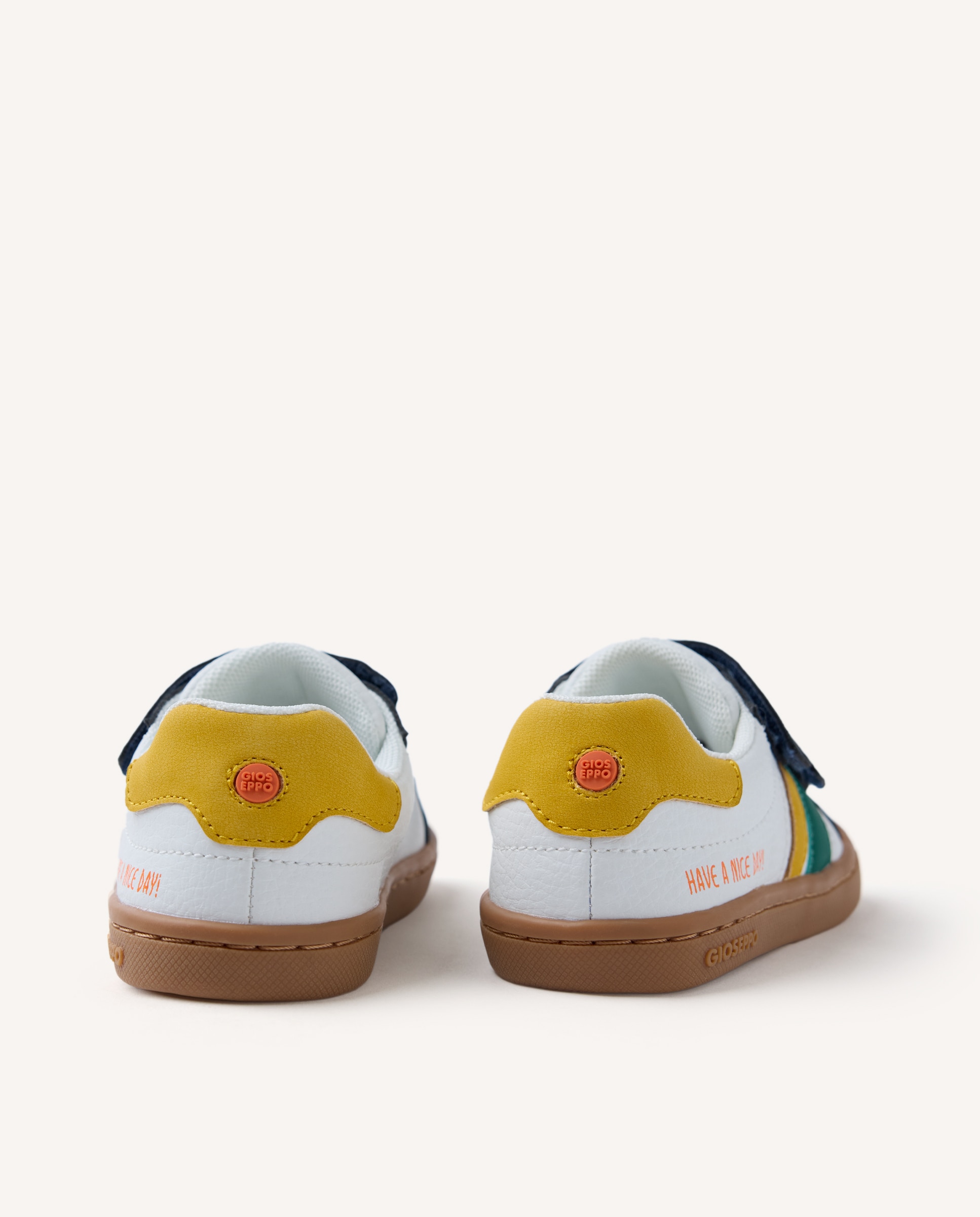 Sapatilhas Desportivas Infantil com Fecho Duplo Barefoot Branco-4