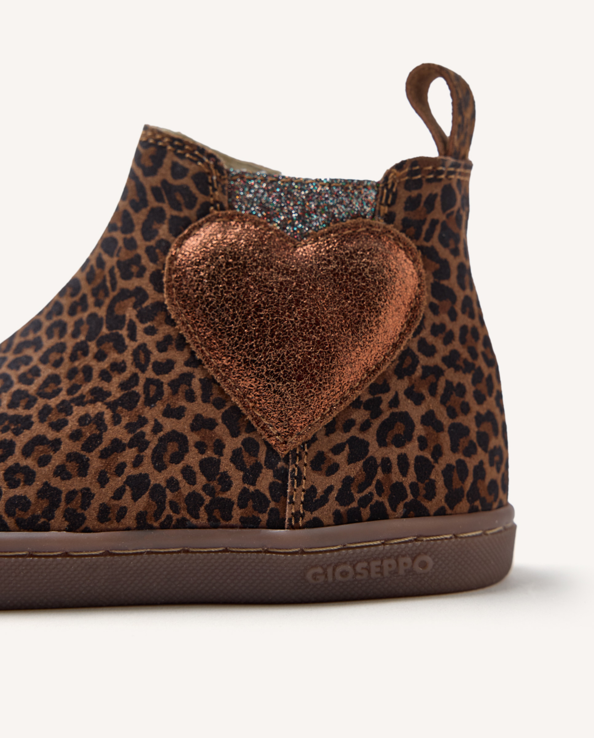 Botins Infantil de Pele Camurça Estampado Estampado-5