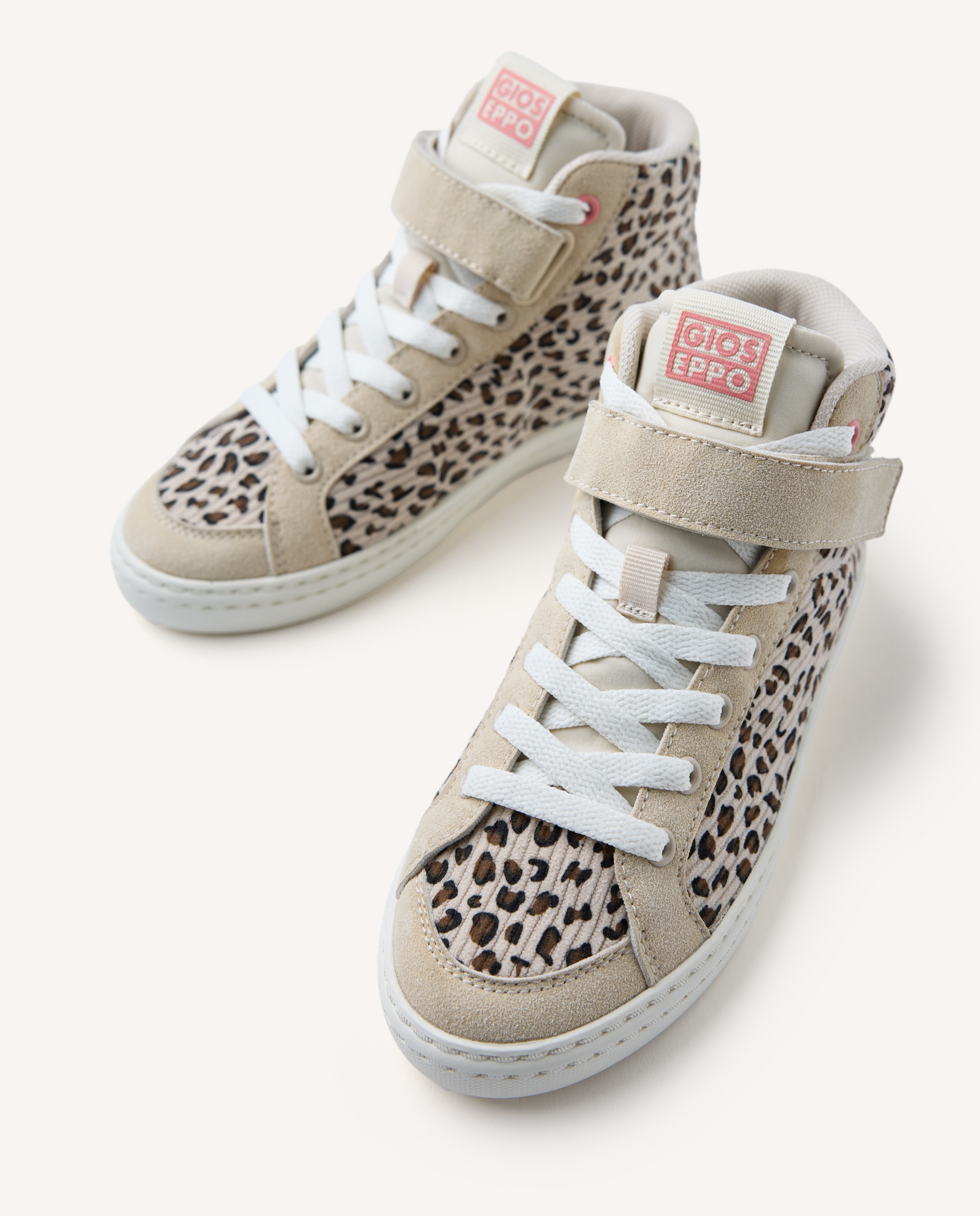 Sapatilhas Tipo Botins de Bombazina com Animal Print de Leopardo Gioseppo Estampado-3