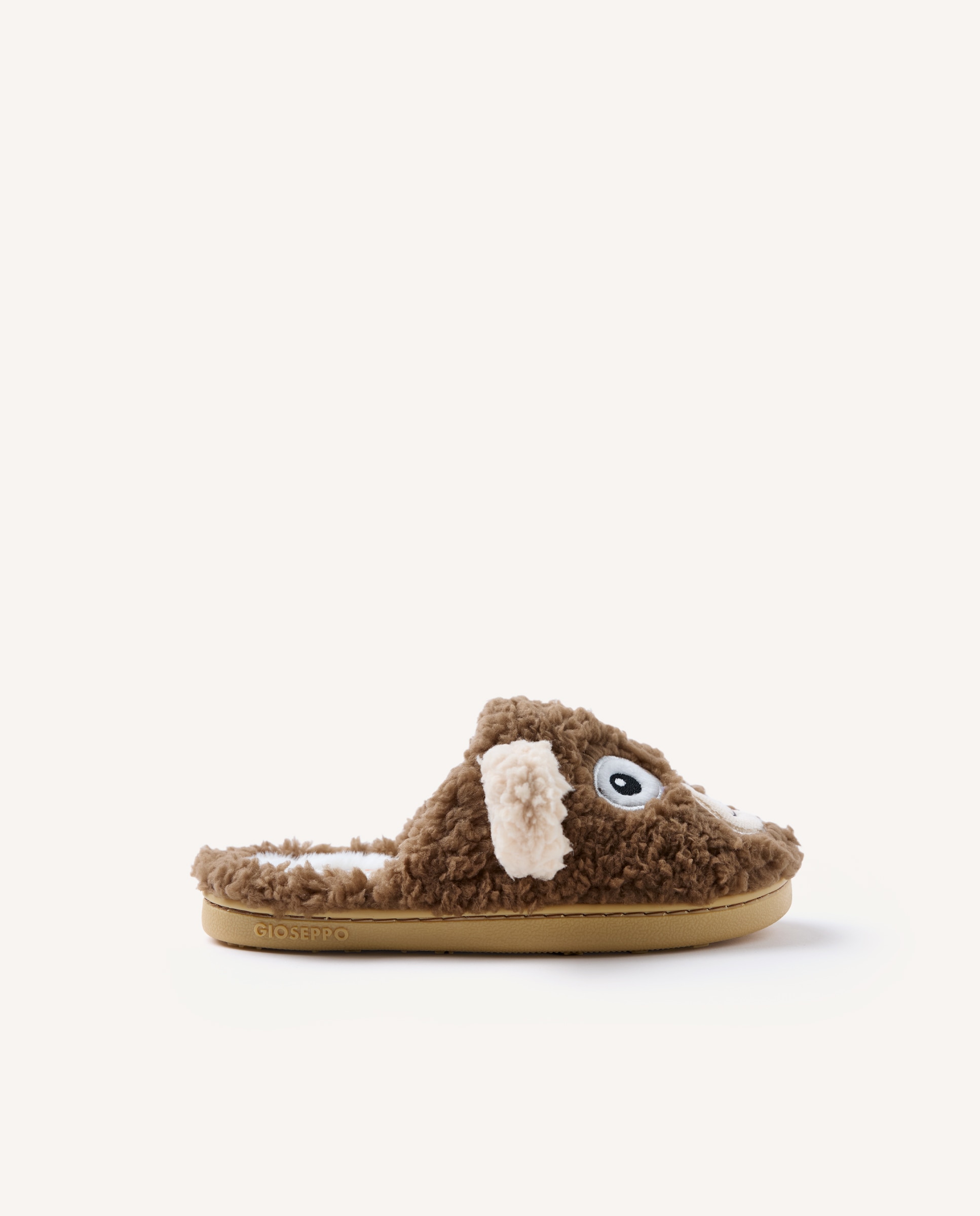 Imagem 0 de Pantufas Abertas Infantil com Bordado e Sola Antiderrapante