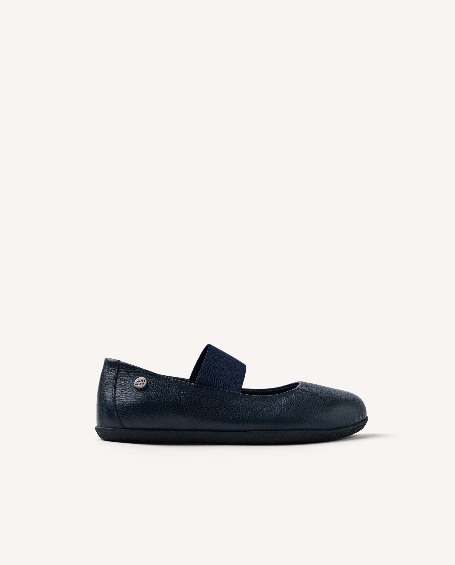 Imagem 0 de Sapatos de Colégio Bailarinas Barefoot de Pele com Elástico no Peito Do Pé