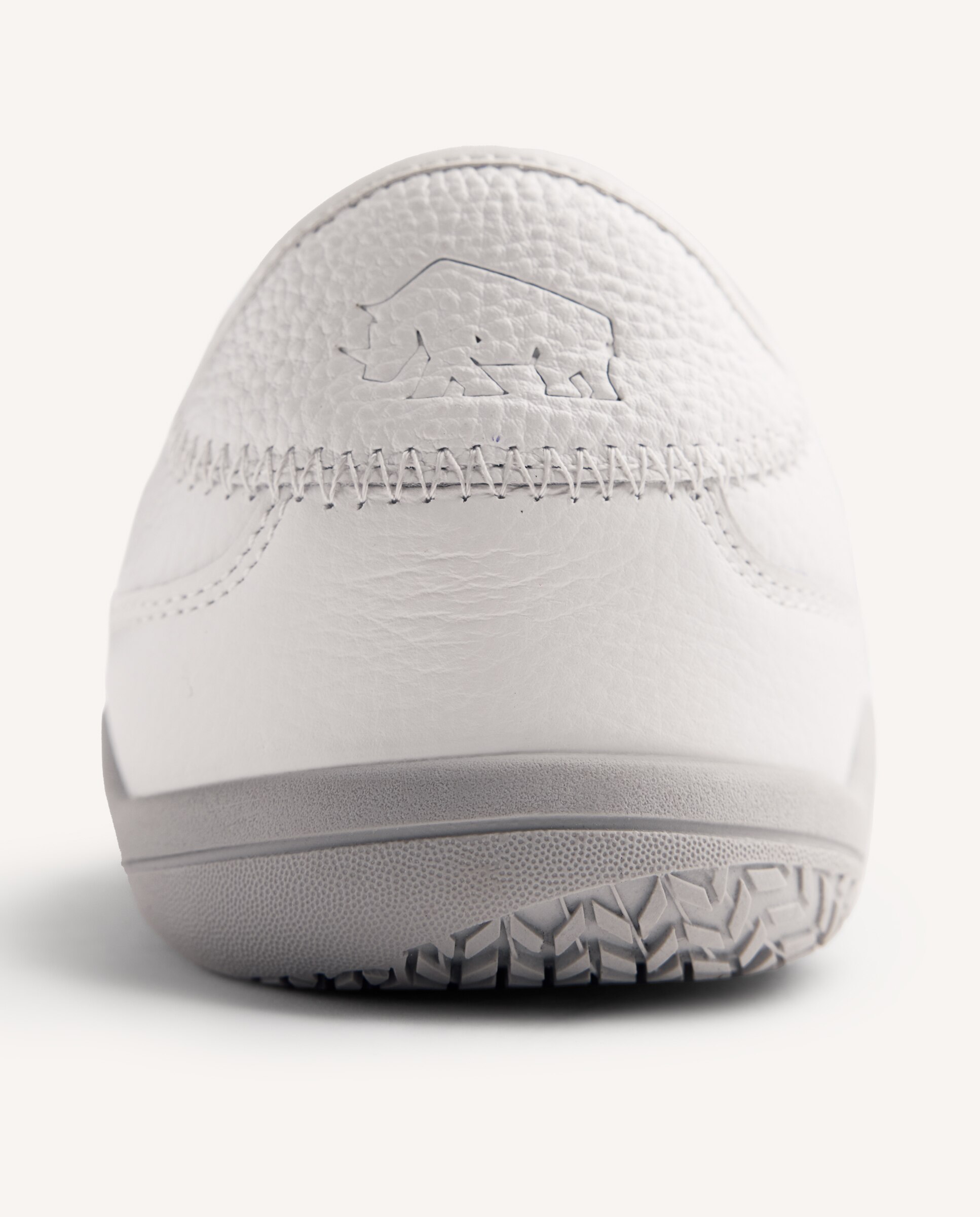 Sapatilhas Barefoot de Pele Monocolor com Palmilha Amovível Branco-5