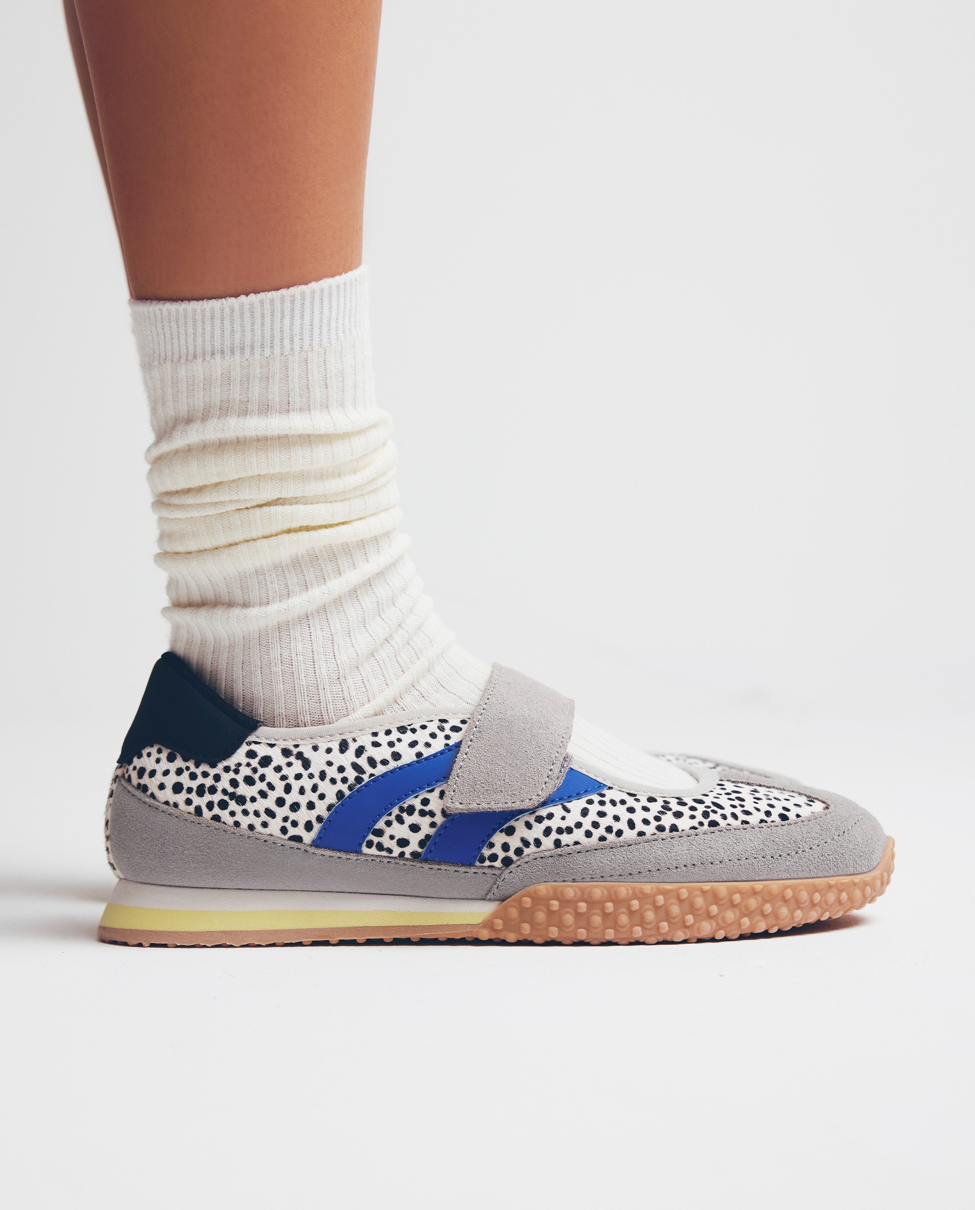 Sabrinas Desportivas em Pele com Animal Print Estampado-5