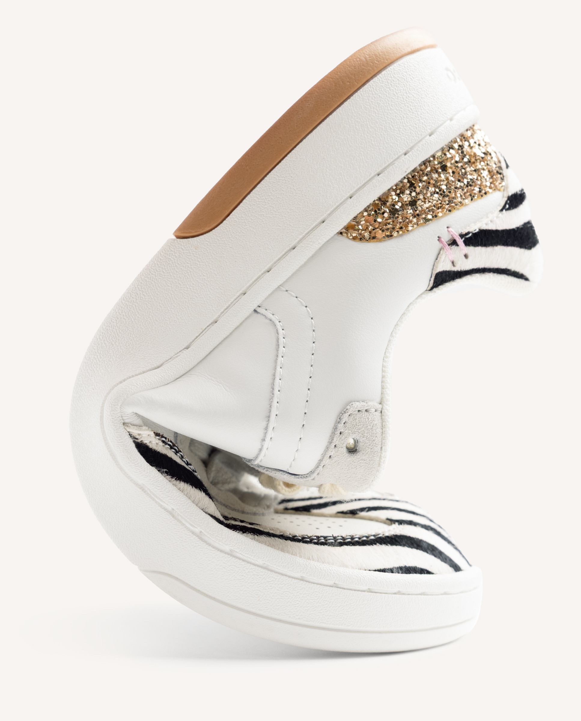 Sapatilhas Barefoot em Pele com Animal Print Estampado-4
