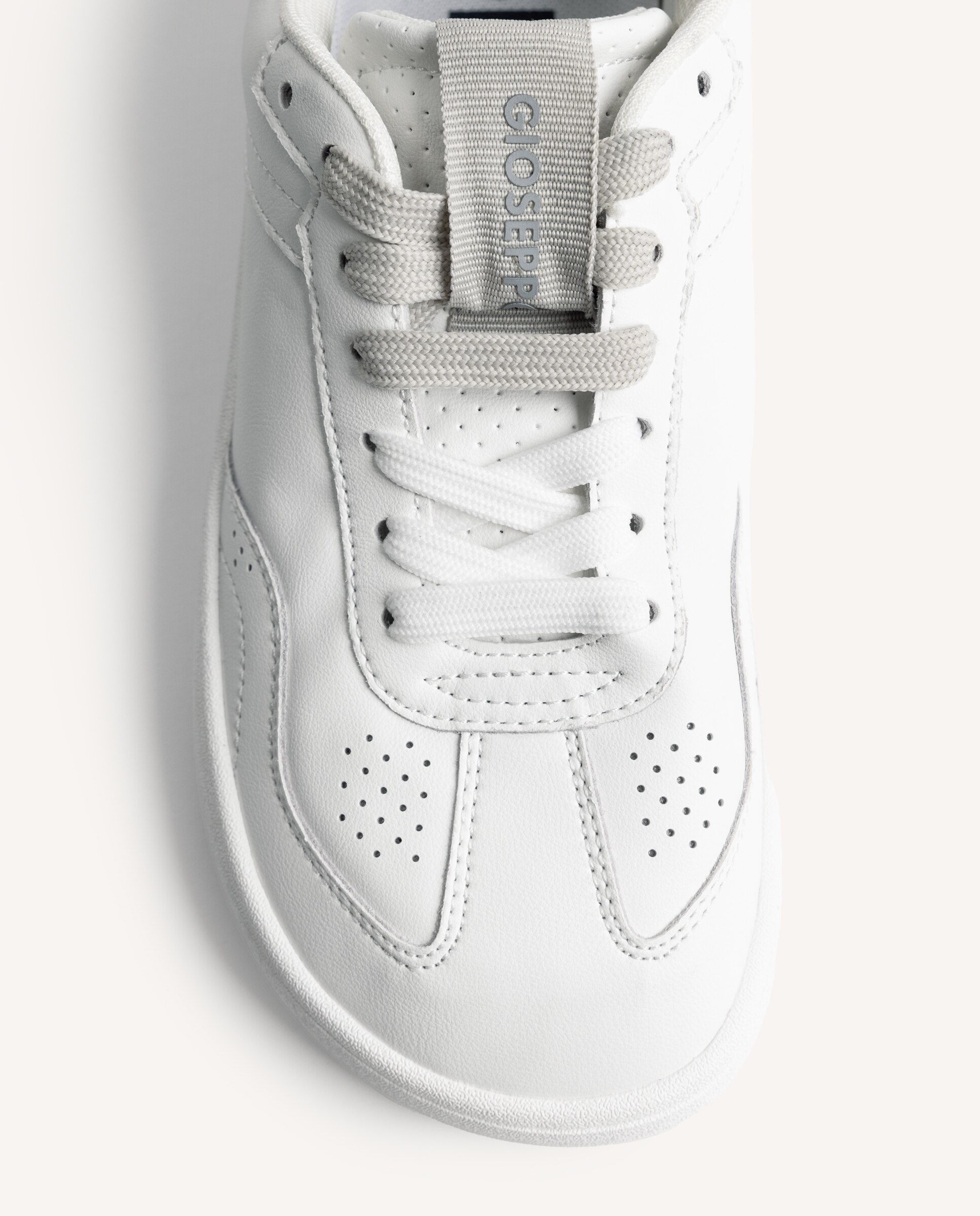 Desportivas de Pele Barefoot com Acentos de Cor Cinzento-3