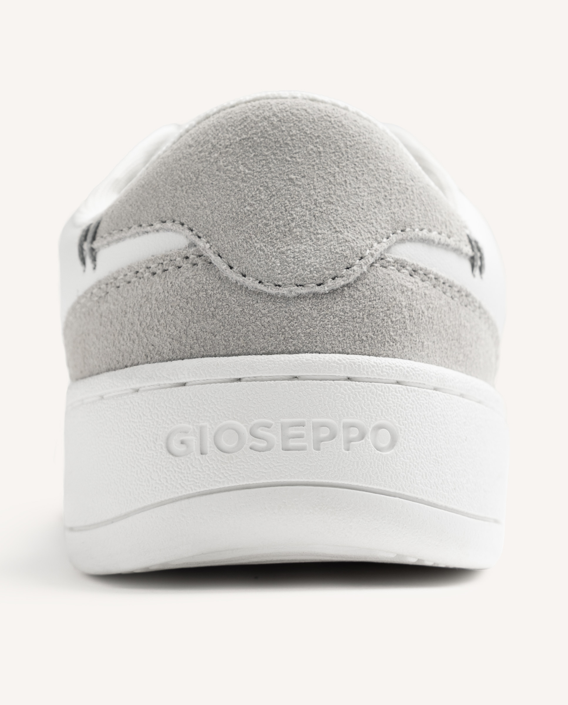 Desportivas de Pele Barefoot com Acentos de Cor Cinzento-5