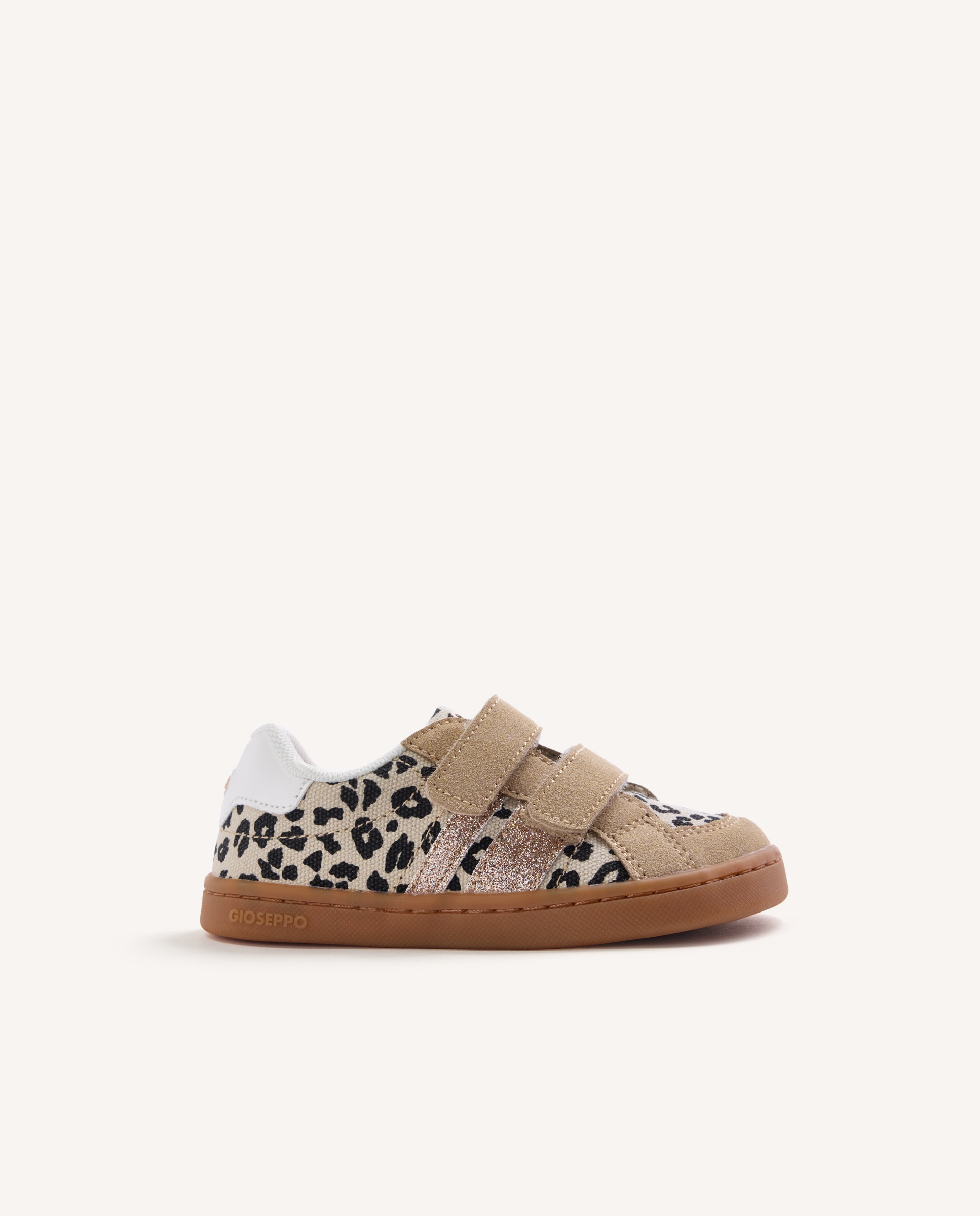 Imagem 0 de Sapatilhas de Lona Barefoot com Estampado de Leopardo e Detalhes Brilhantes