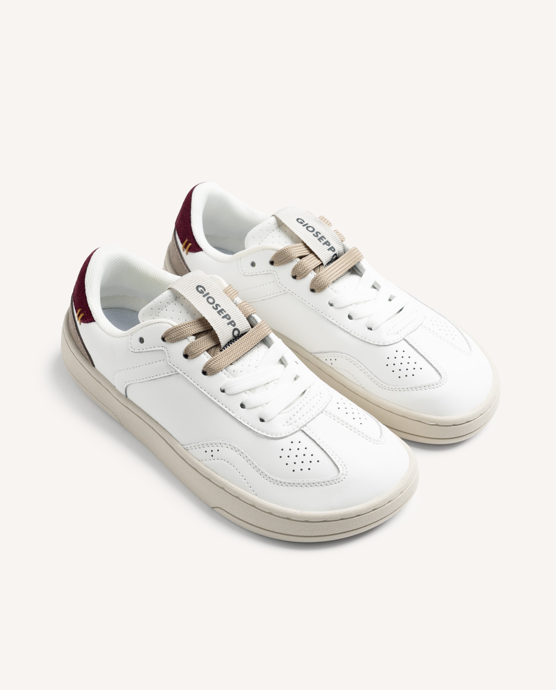 Sapatilhas Barefoot em Pele Bordeaux-2