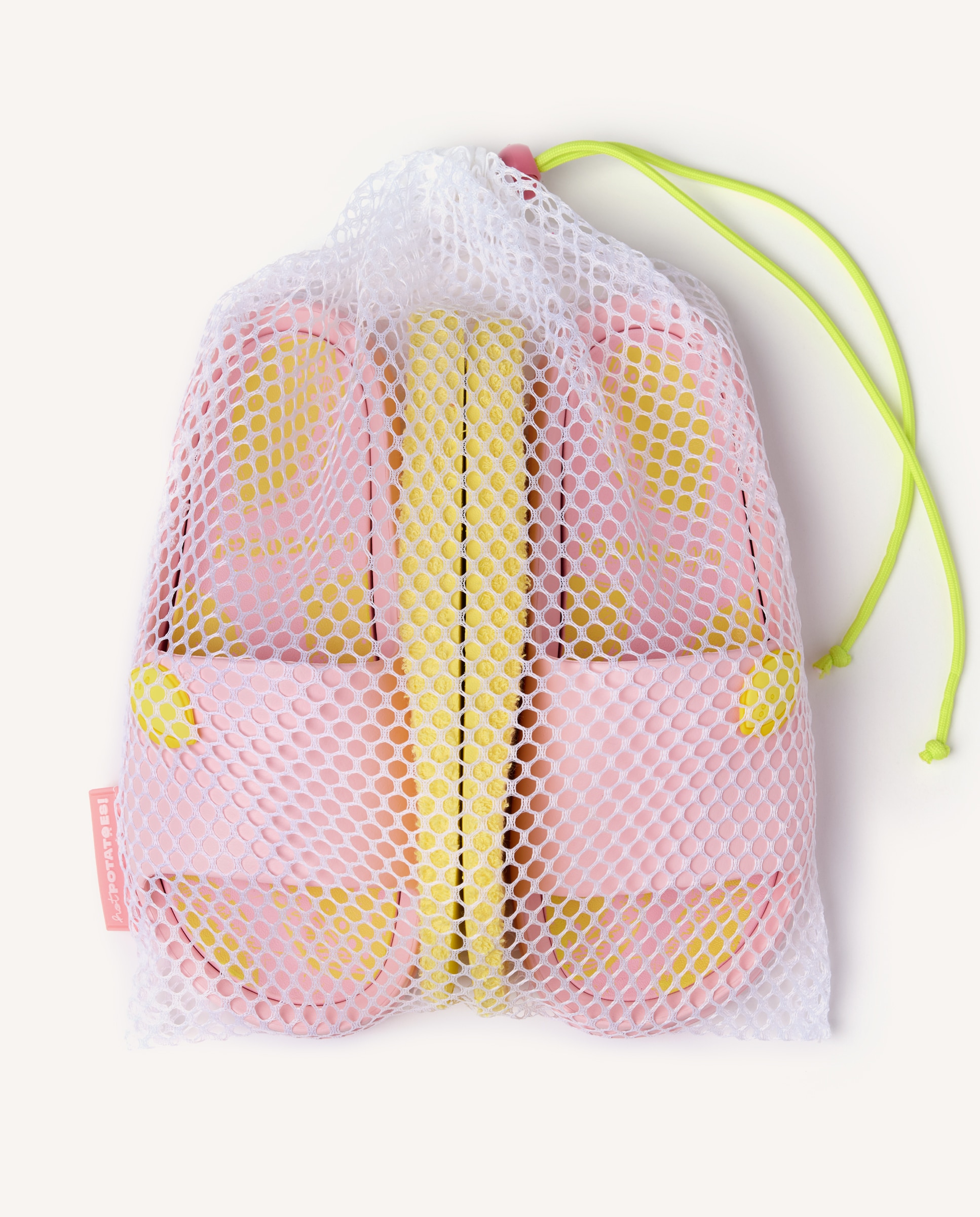 Chinelos de Tipo Pala com Estampado de Limões, Pin Intercambiável e Palmilha Dupla Amovível Rosa-7
