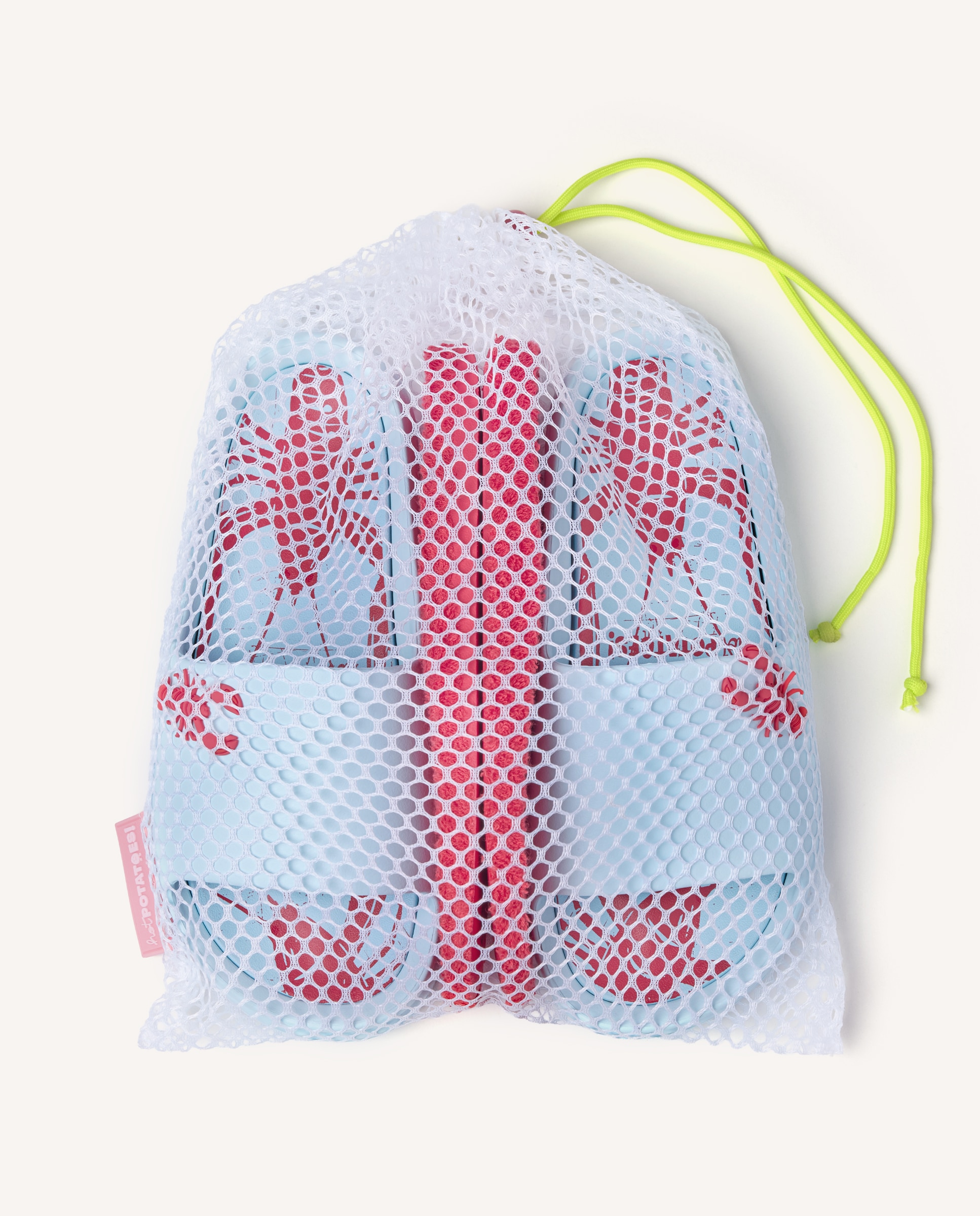 Chinelos de Tipo Pala com Estampado de Lagostas, Pin Intercambiável e Palmilha Dupla Amovível Azul-celeste-7