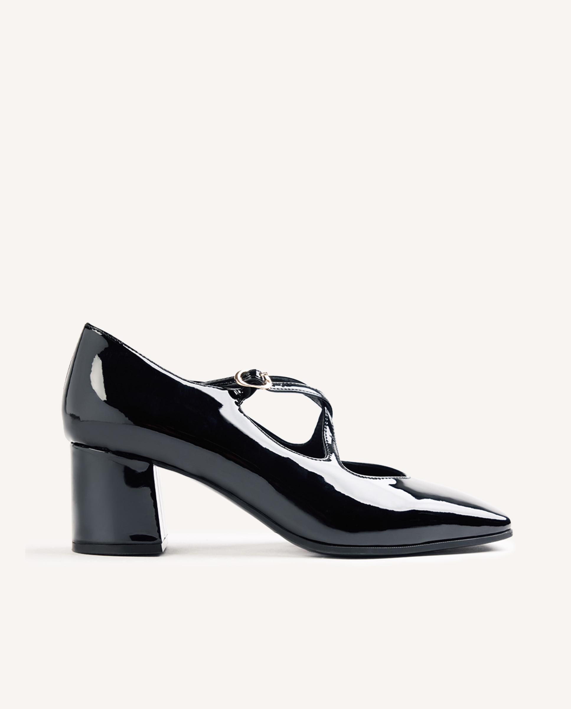 Imagem 0 de Sapatos de Salto em Preto