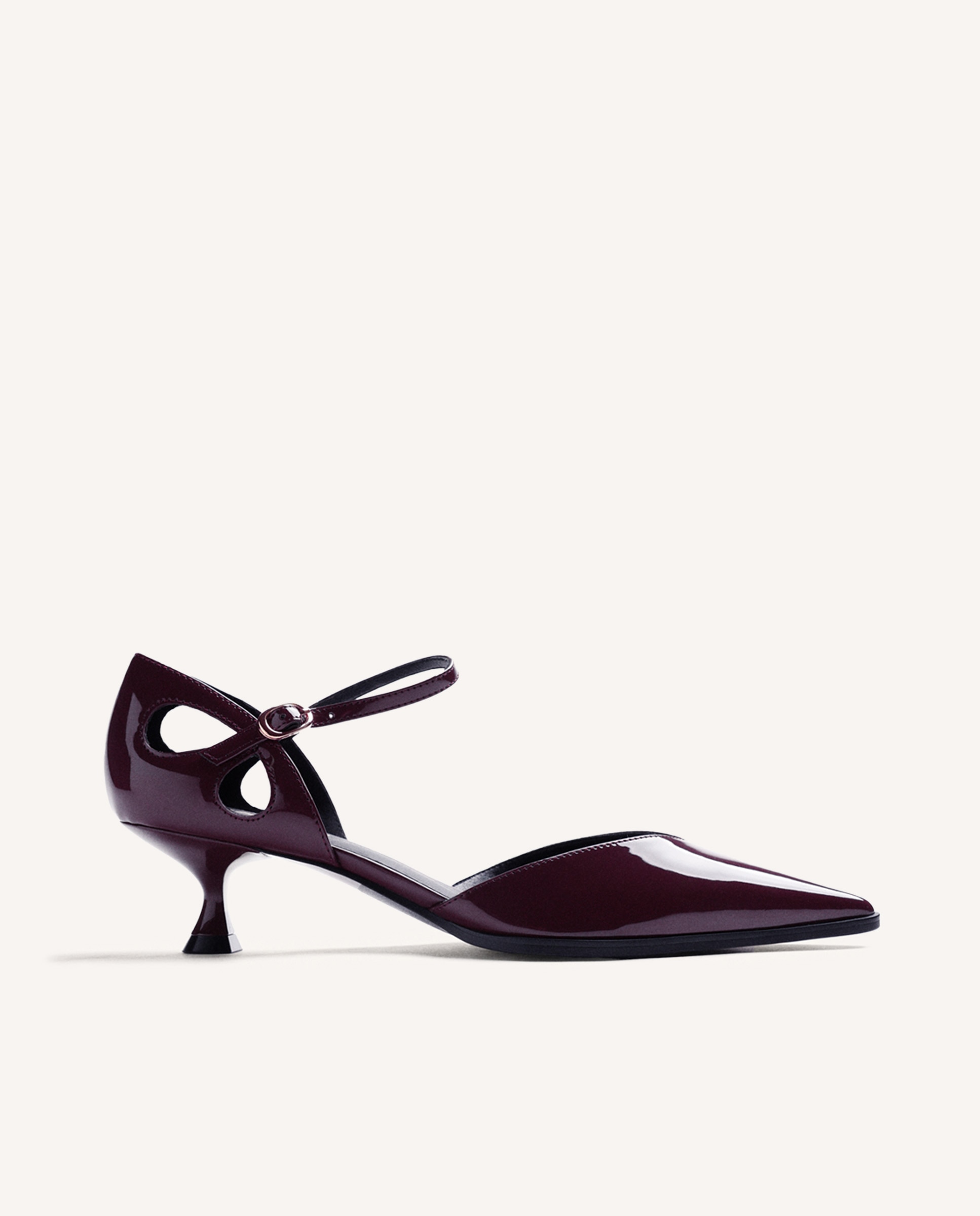 Imagem 0 de Sapatos de Salto Bordeaux
