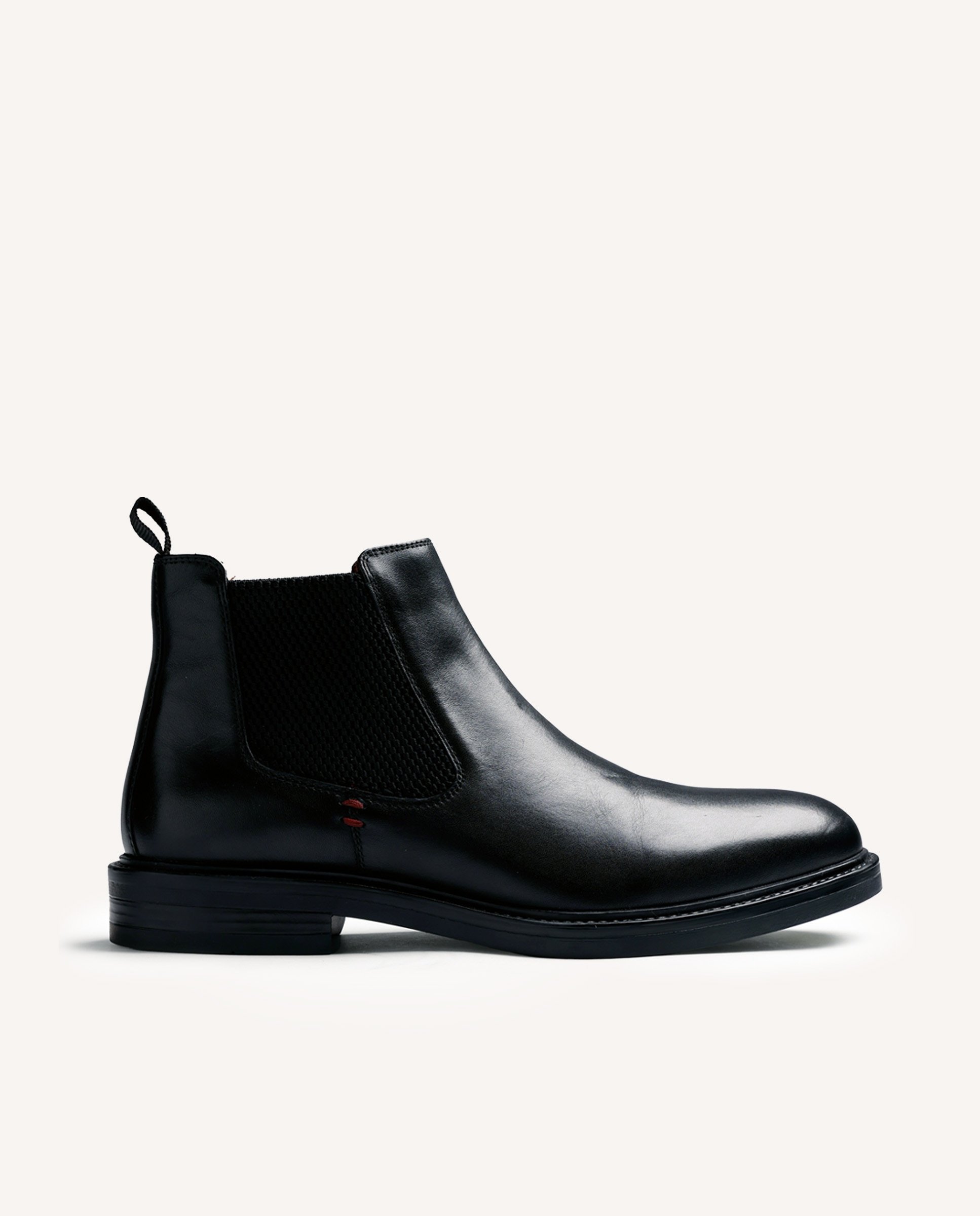 Imagem 0 de Botins Estilo Chelsea de Pele