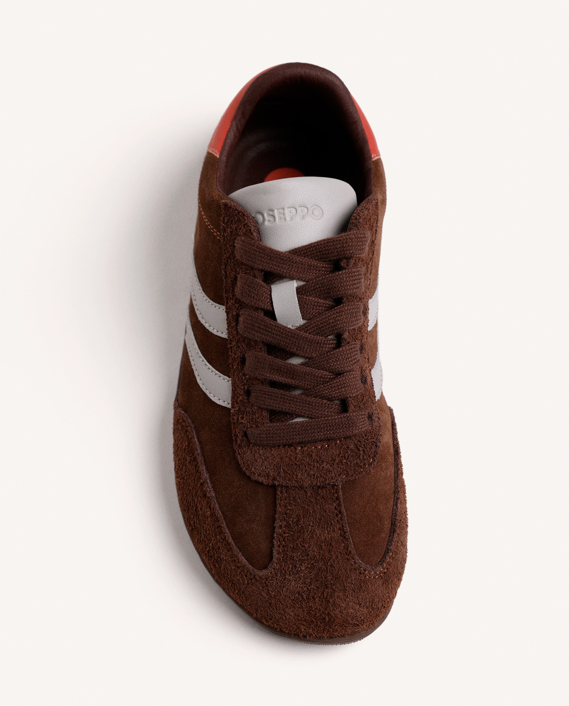 Sapatilhas Desportivas de Pele Camurça Barefoot Chocolate-3